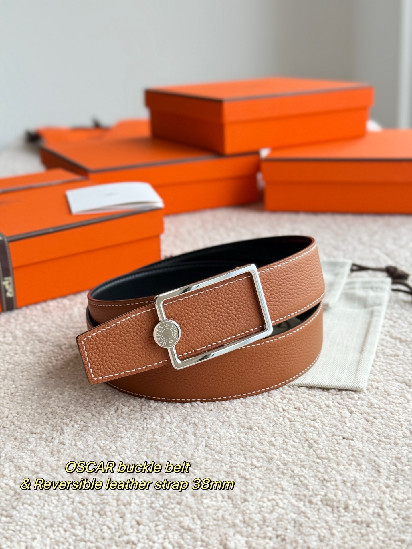 Male Basic Belt 38mm-s