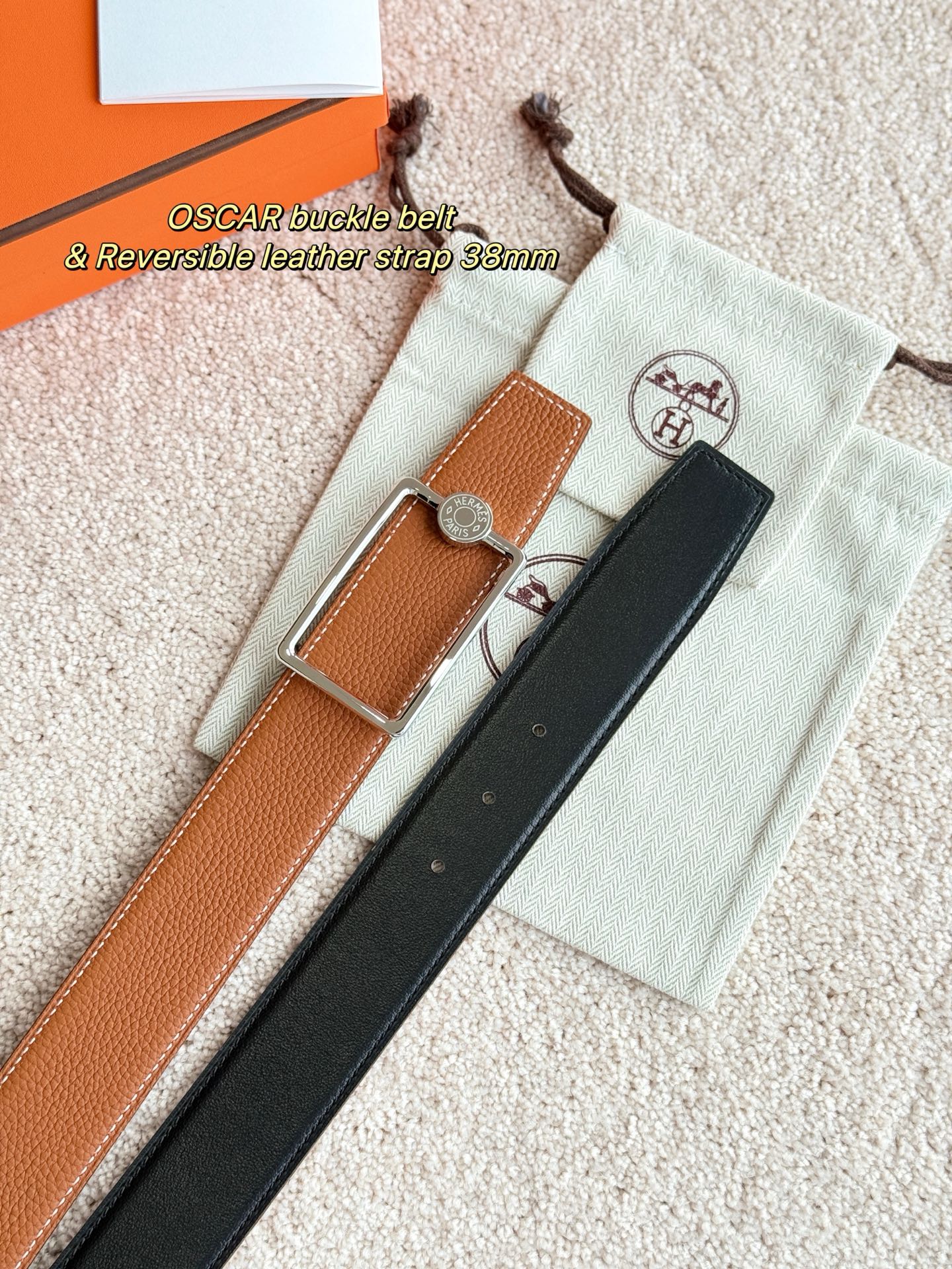 Male Basic Belt 38mm-s