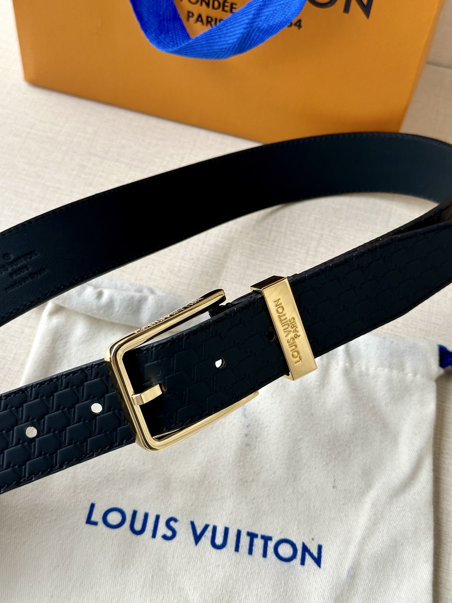 Leather Belt Silver S