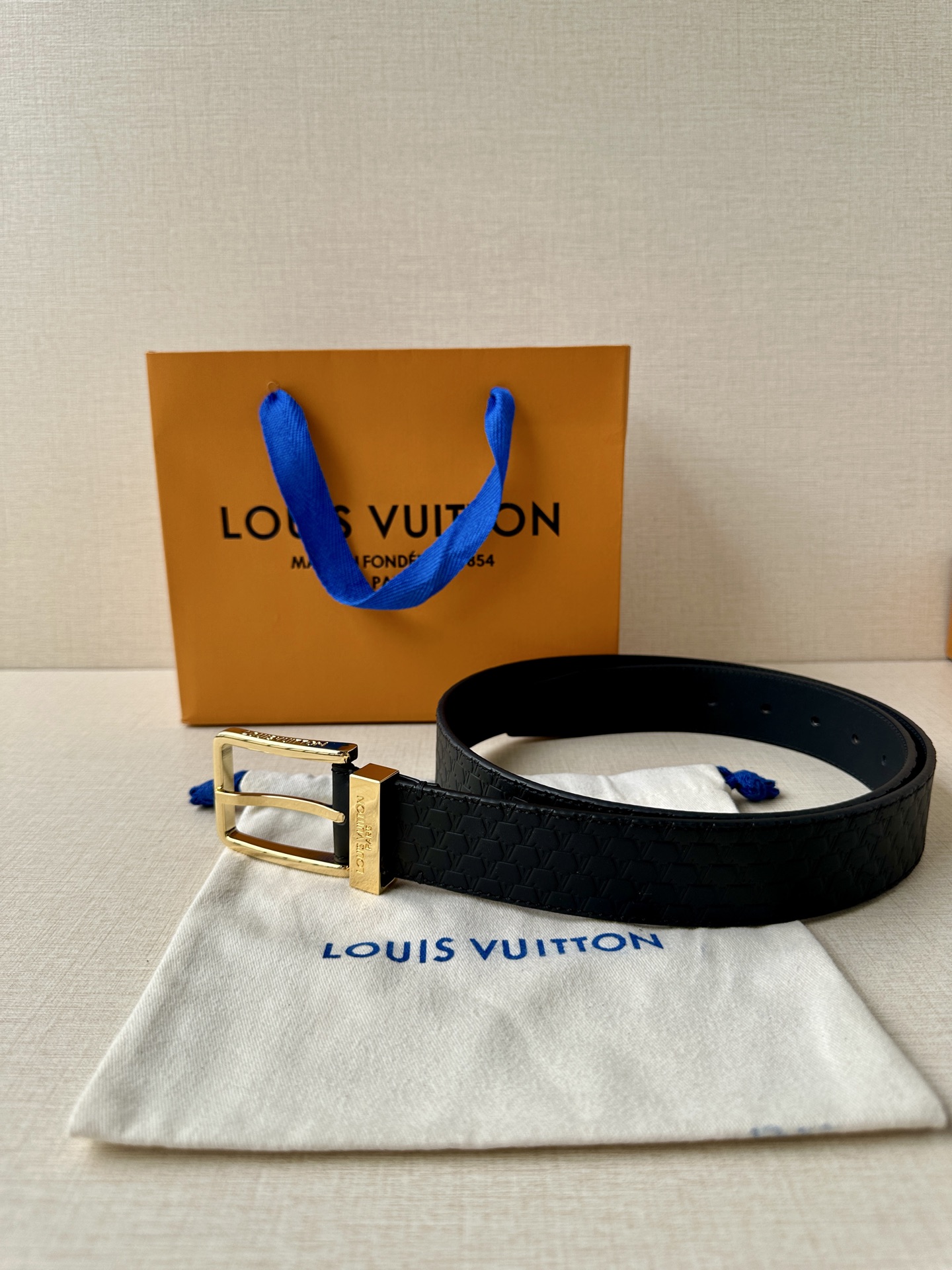 Leather Belt Silver S