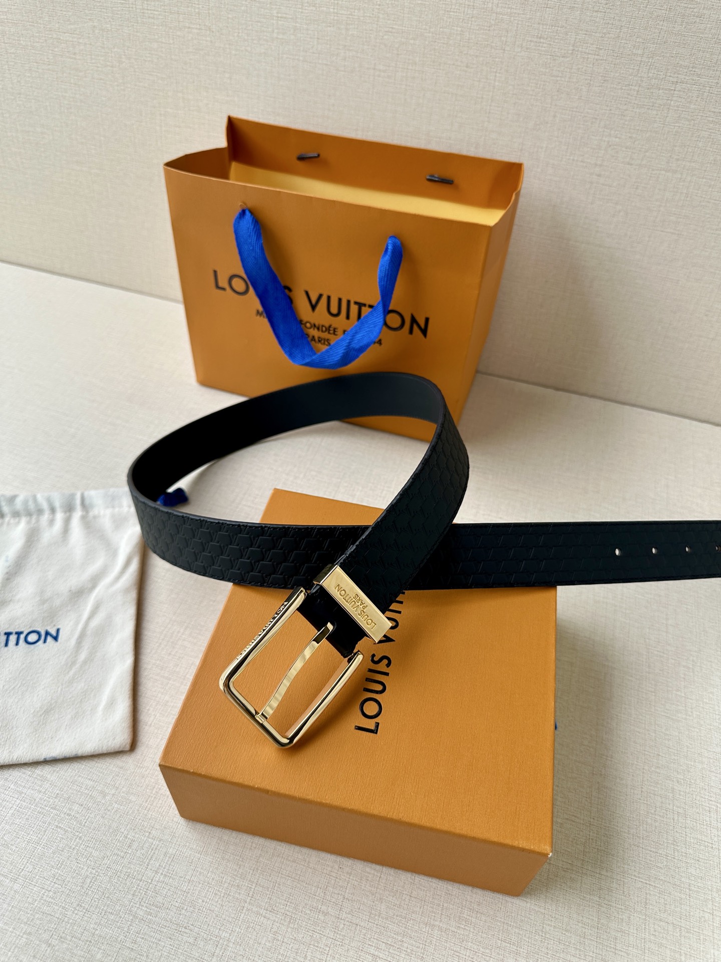 Leather Belt Silver S