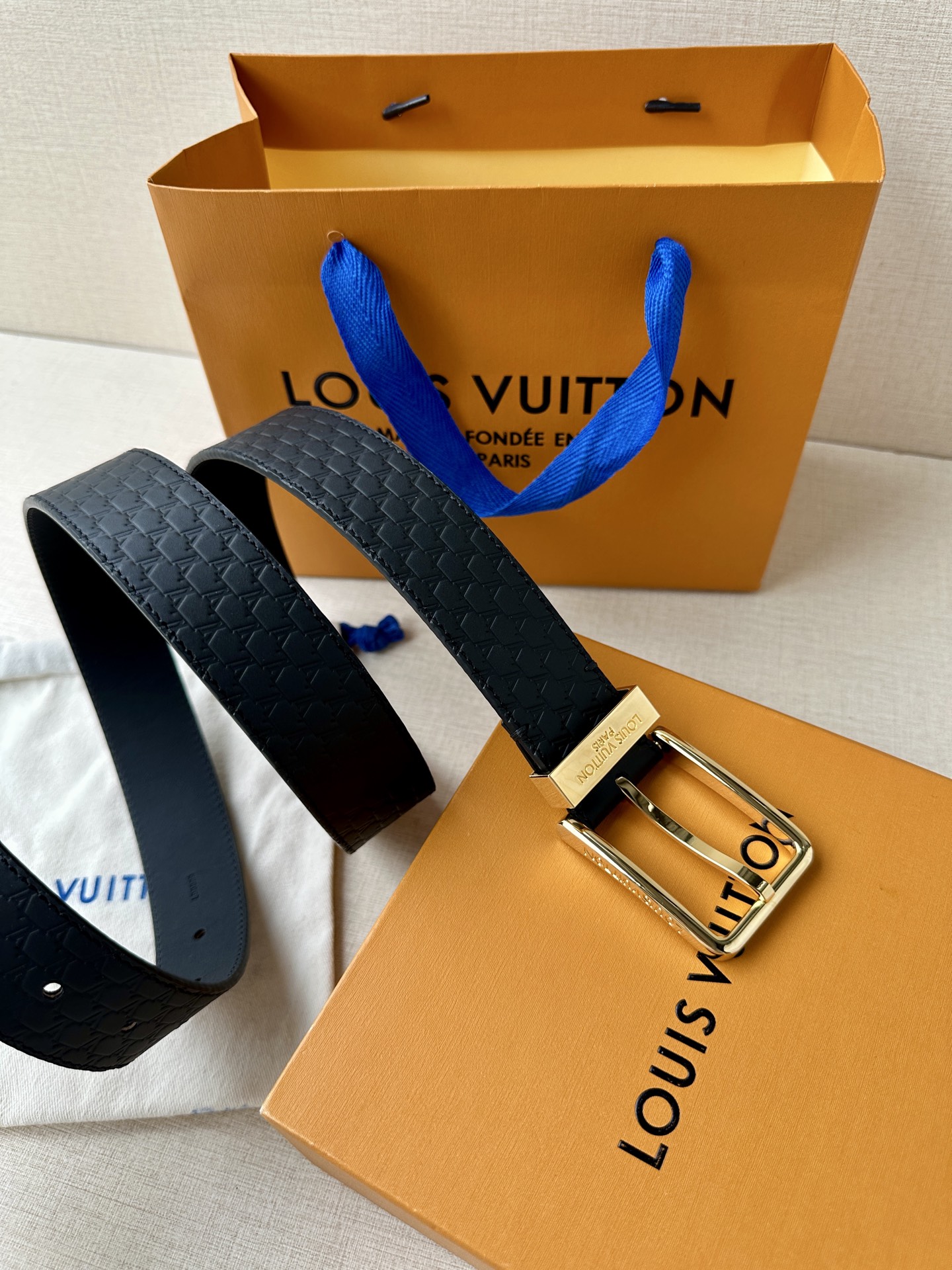 Leather Belt Silver S