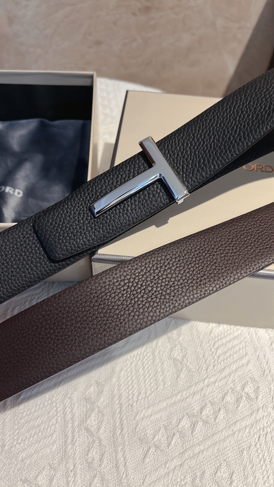 Tom Ford Male Basic Belt M