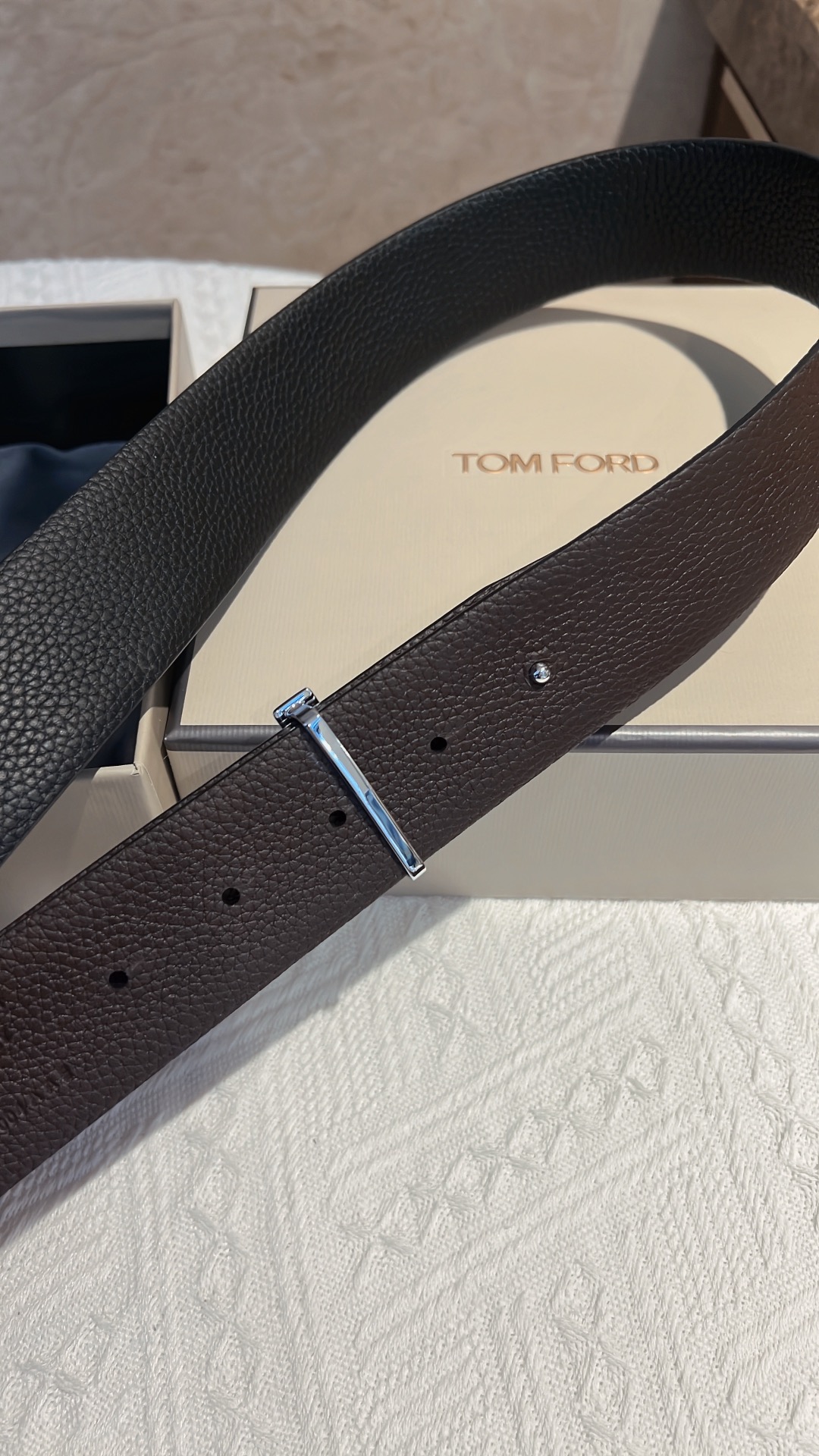 Tom Ford Male Basic Belt M