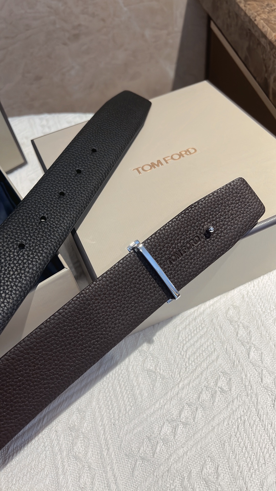 Tom Ford Male Basic Belt M