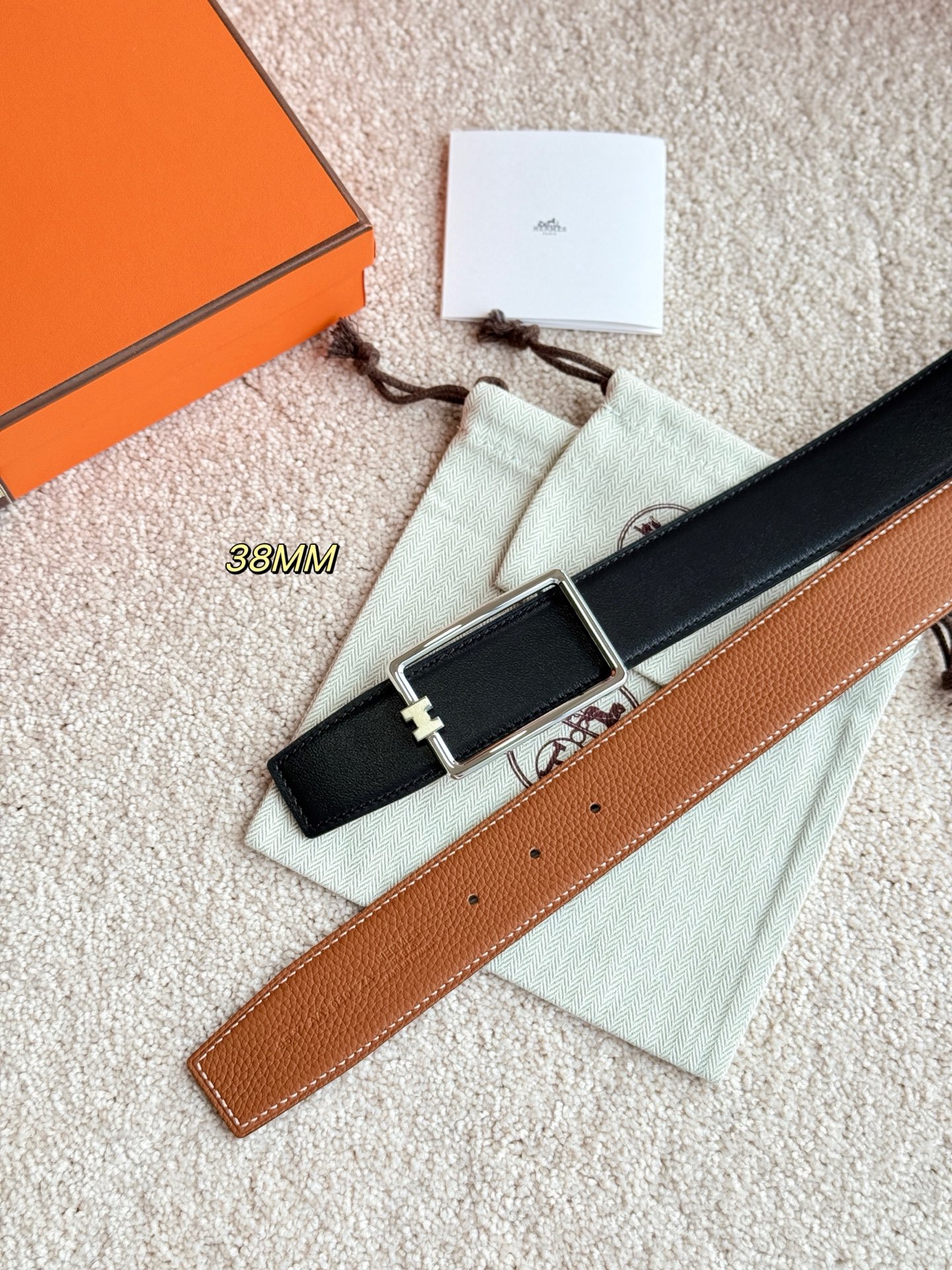 Male Basic Belt 38mm