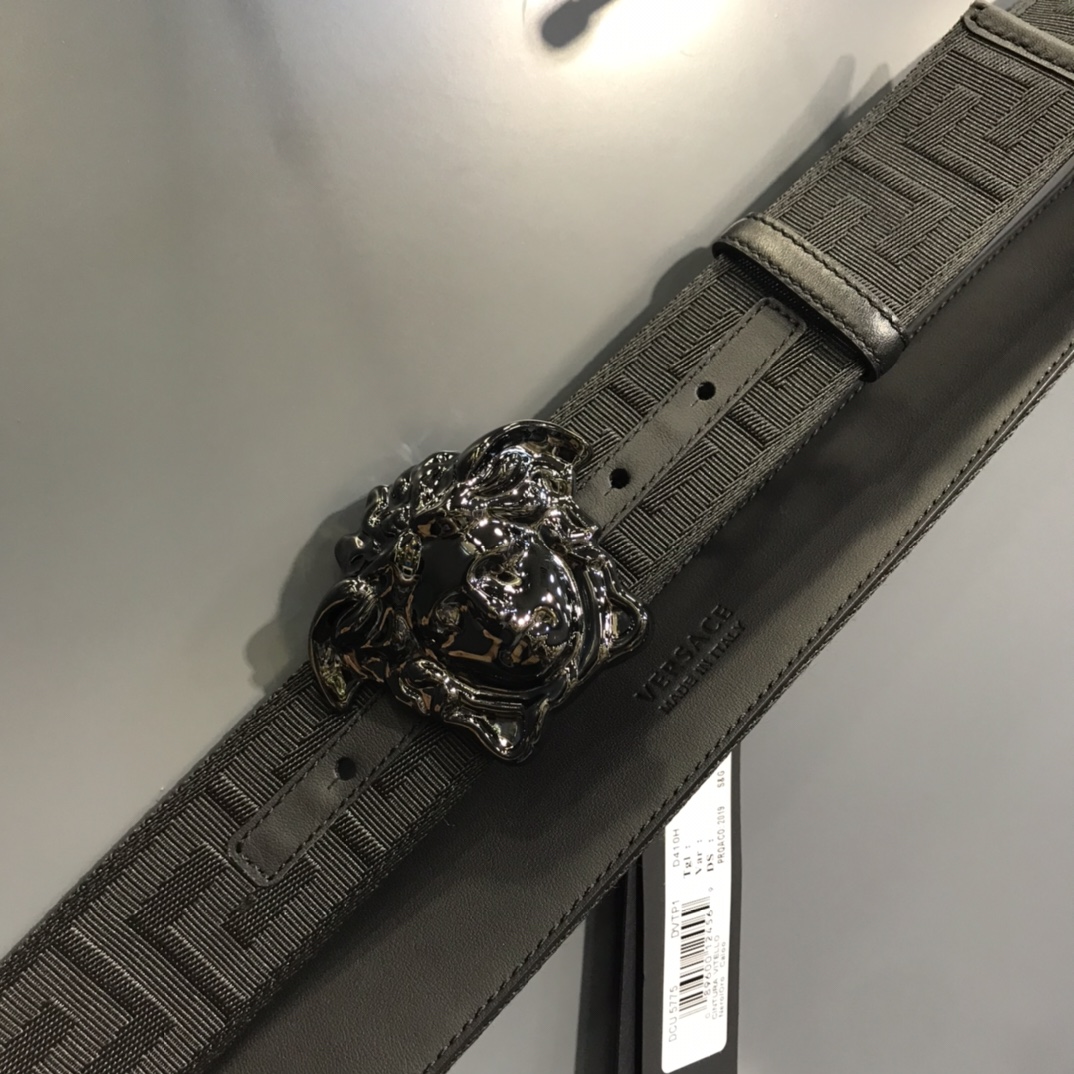 Versace Basic Belt Cow Leather S-m