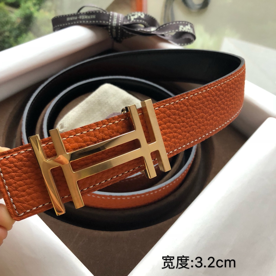 Hermès Male Basic Belt S-m
