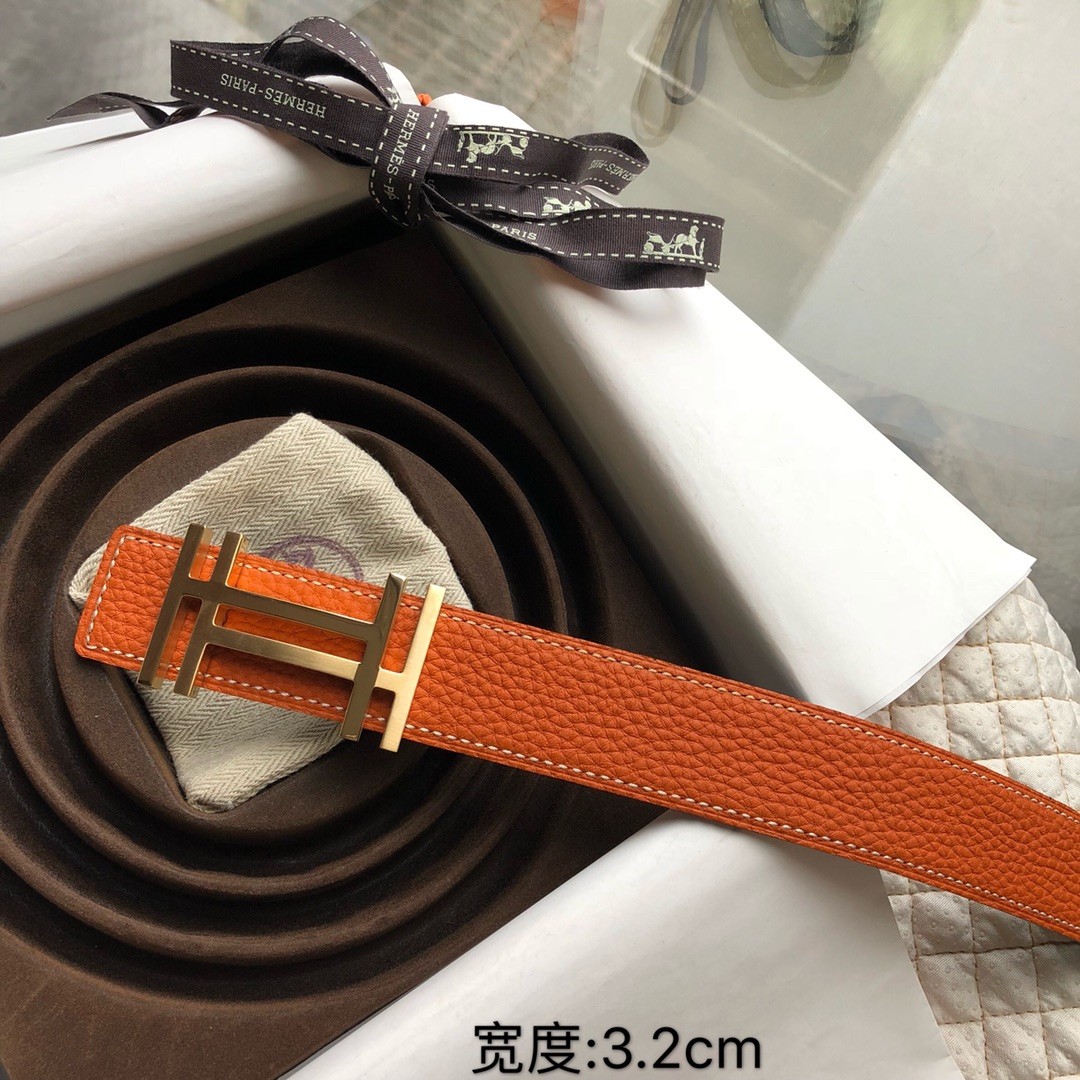 Hermès Male Basic Belt S-m