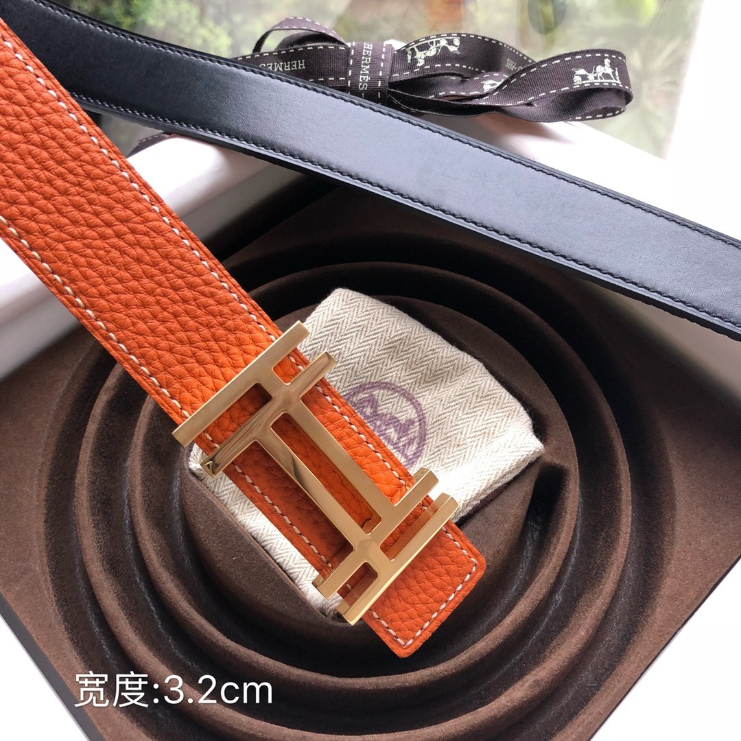 Hermès Male Basic Belt S-m