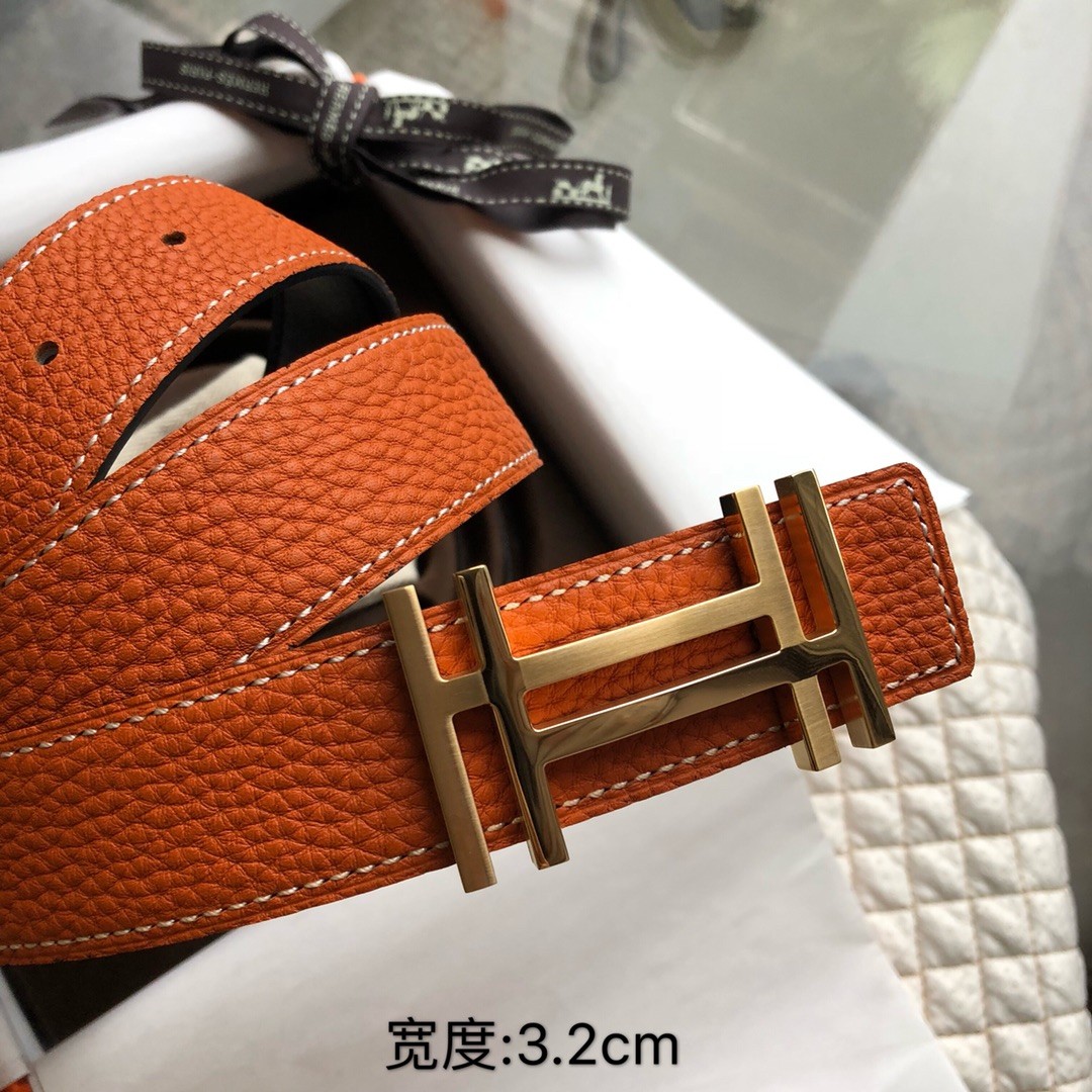 Hermès Male Basic Belt S-m