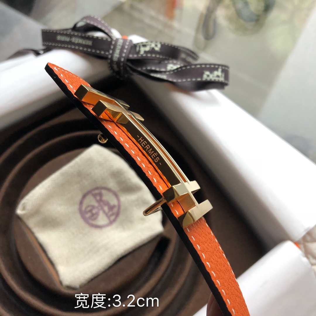 Hermès Male Basic Belt S-m