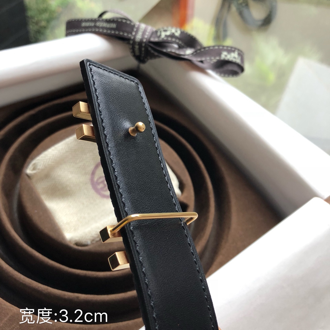 Hermès Male Basic Belt S-m
