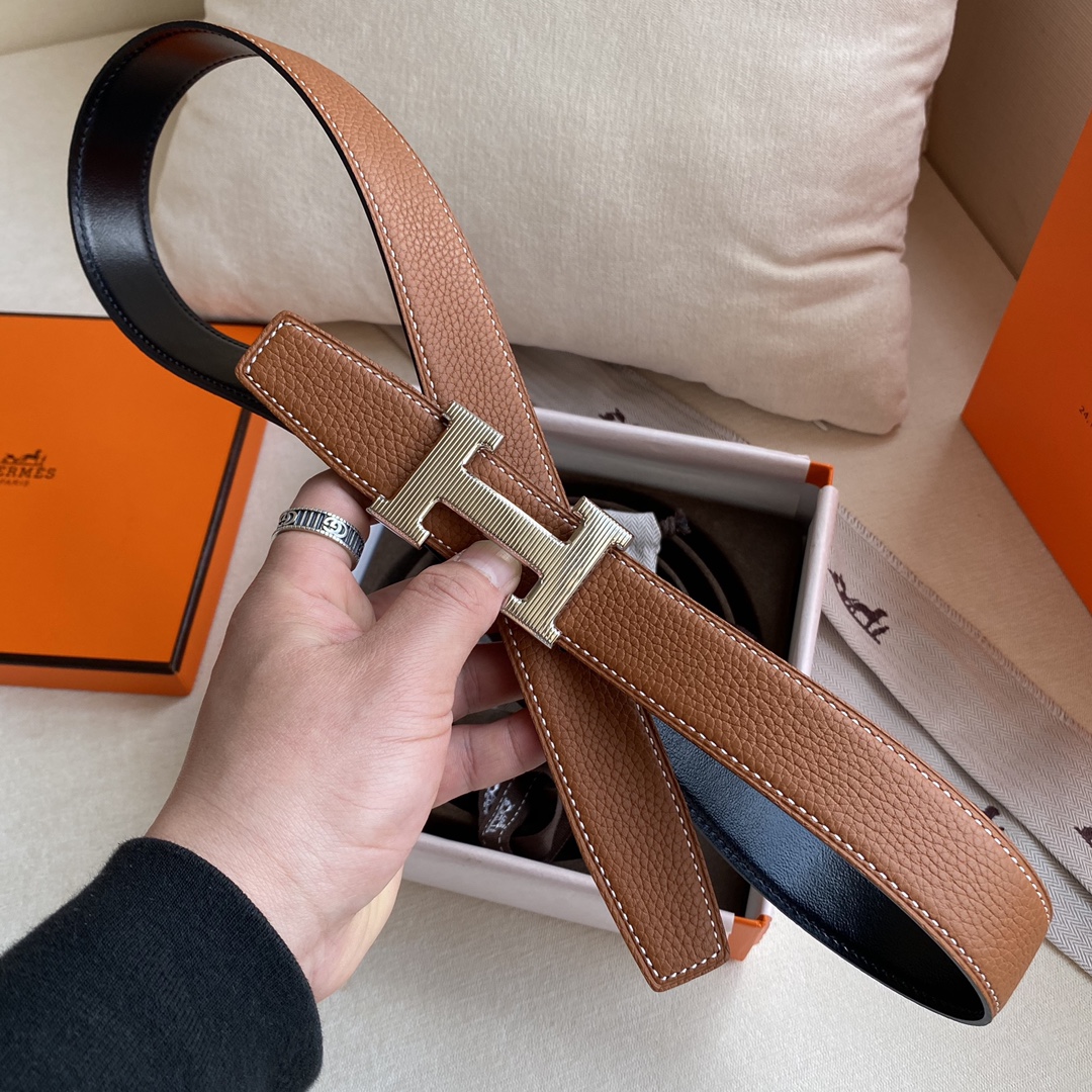 Hermès Male Basic Belt Cow Leather S-m