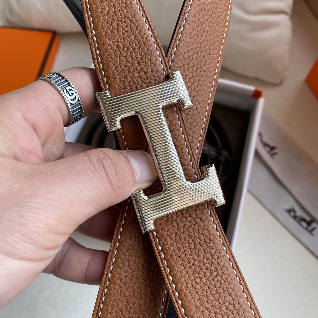 Hermès Male Basic Belt Cow Leather S-m