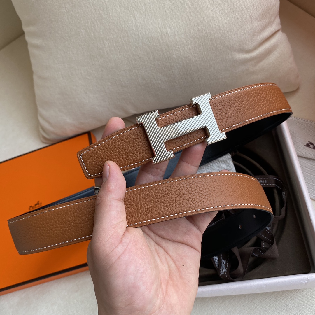 Hermès Male Basic Belt Cow Leather S-m