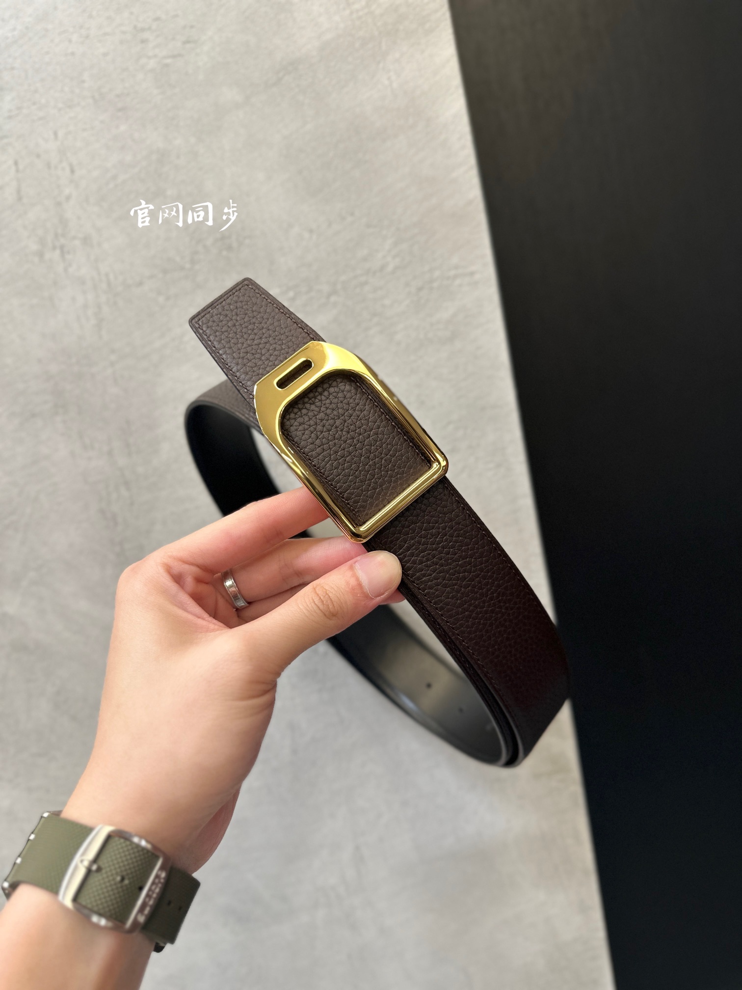 Hermès Male Basic Belt Cow Leather 38mm-s-l