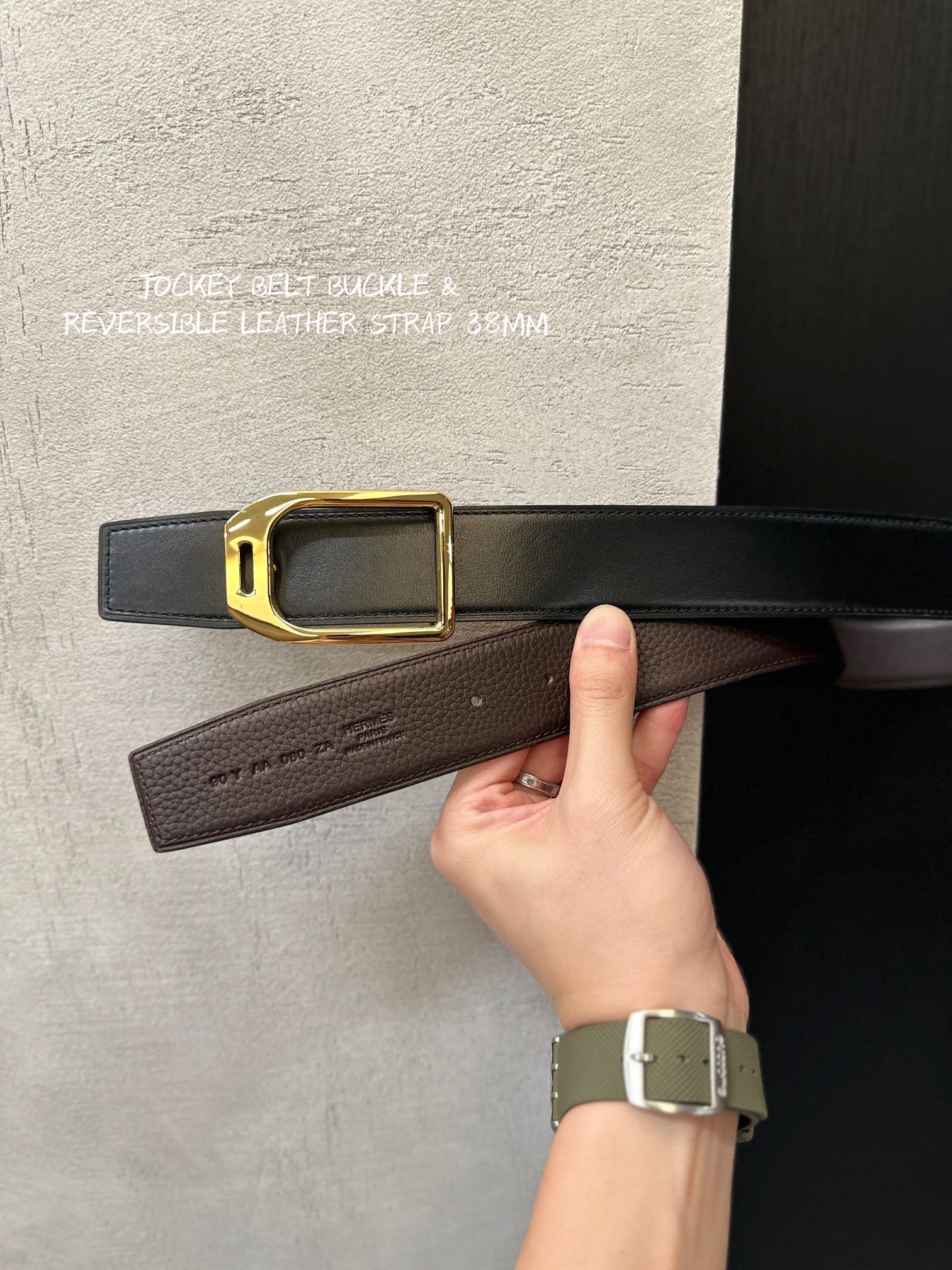 Hermès Male Basic Belt Cow Leather 38mm-s-l