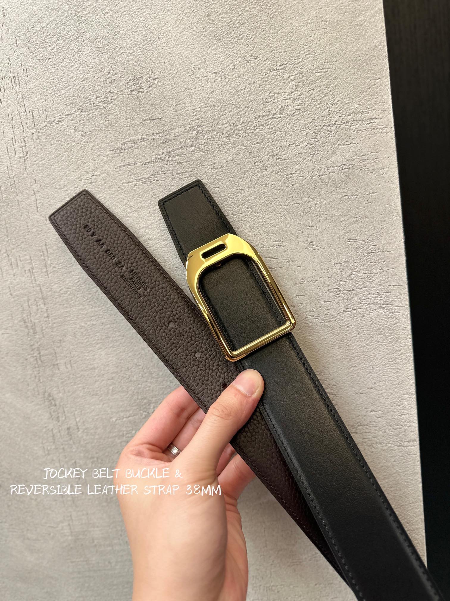 Hermès Male Basic Belt Cow Leather 38mm-s-l