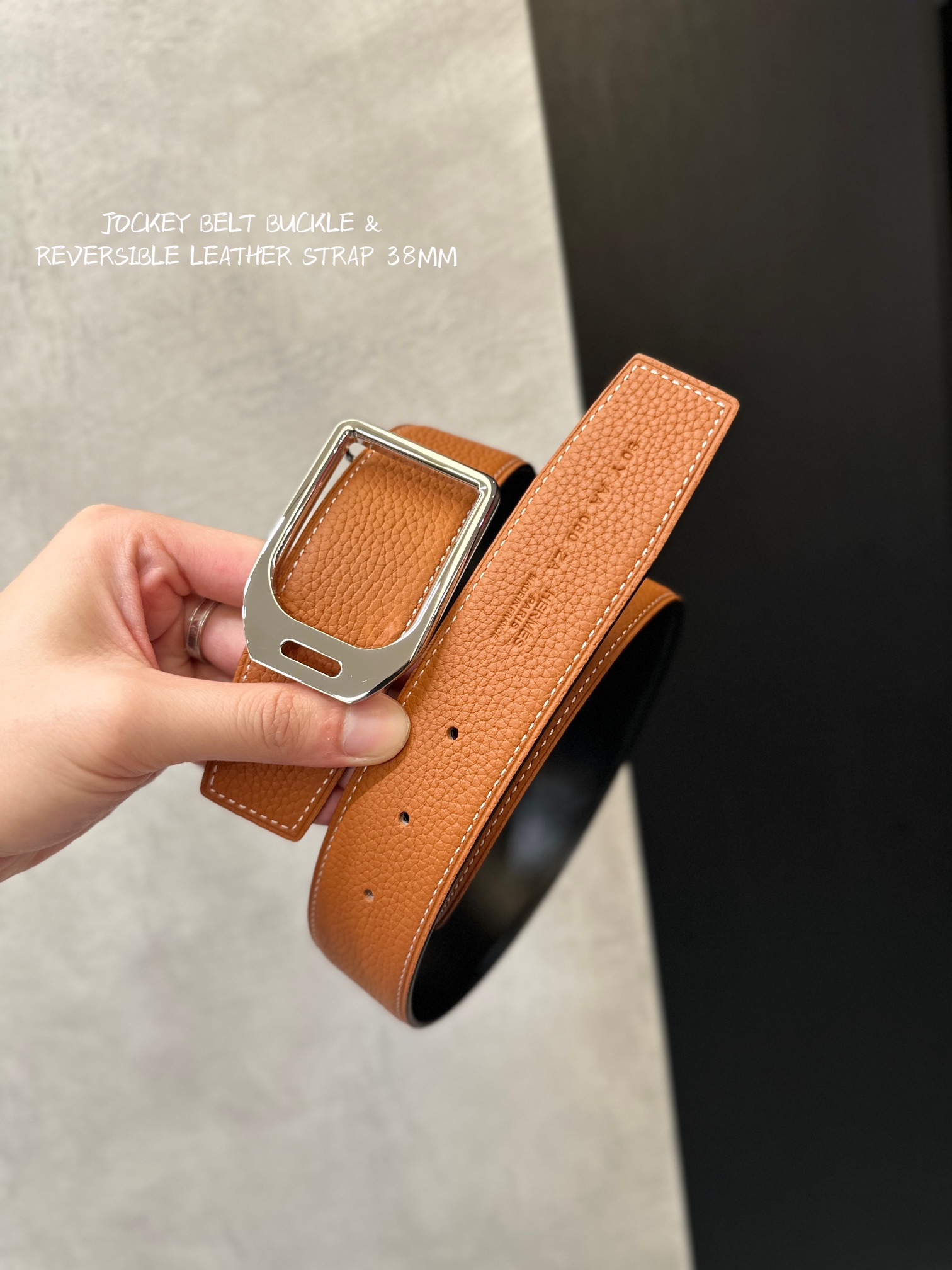 Hermès Male Basic Belt Cow Leather 38mm-s-l