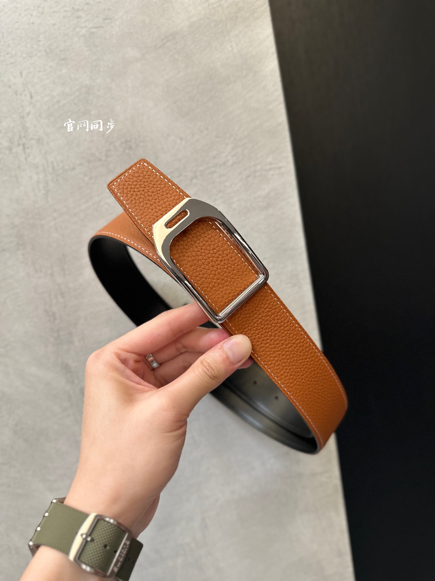 Hermès Male Basic Belt Cow Leather 38mm-s-l