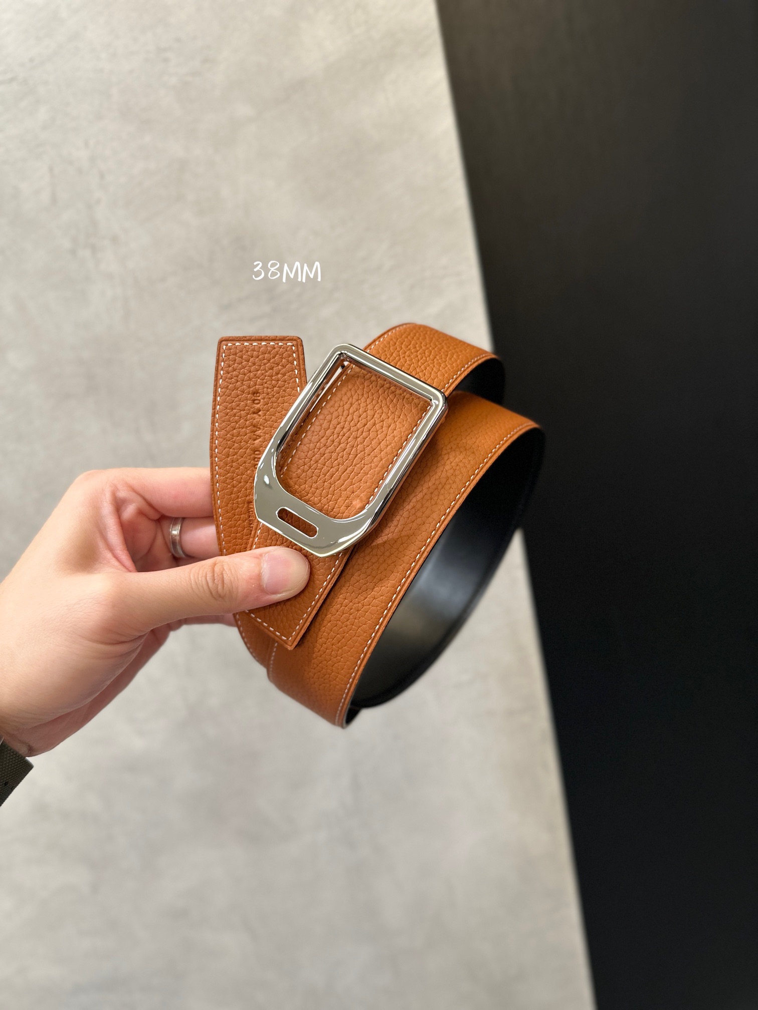 Hermès Male Basic Belt Cow Leather 38mm-s-l