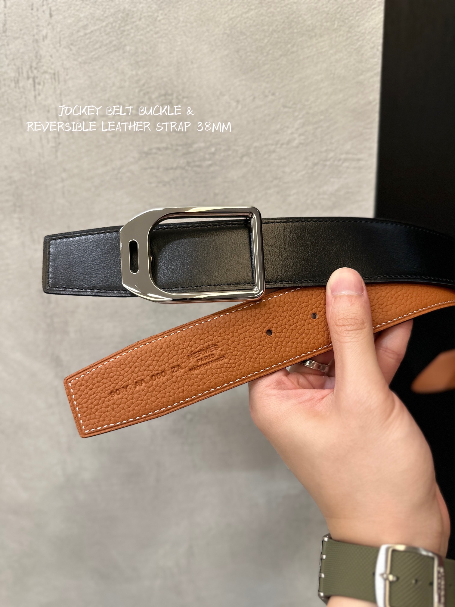 Hermès Male Basic Belt Cow Leather 38mm-s-l