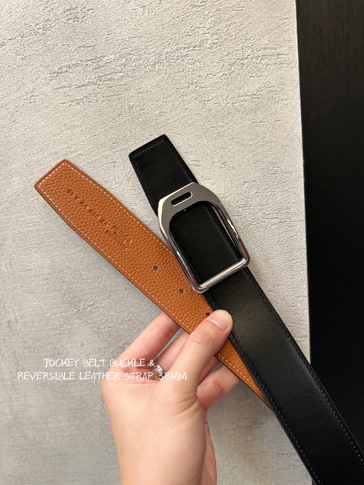 Hermès Male Basic Belt Cow Leather 38mm-s-l