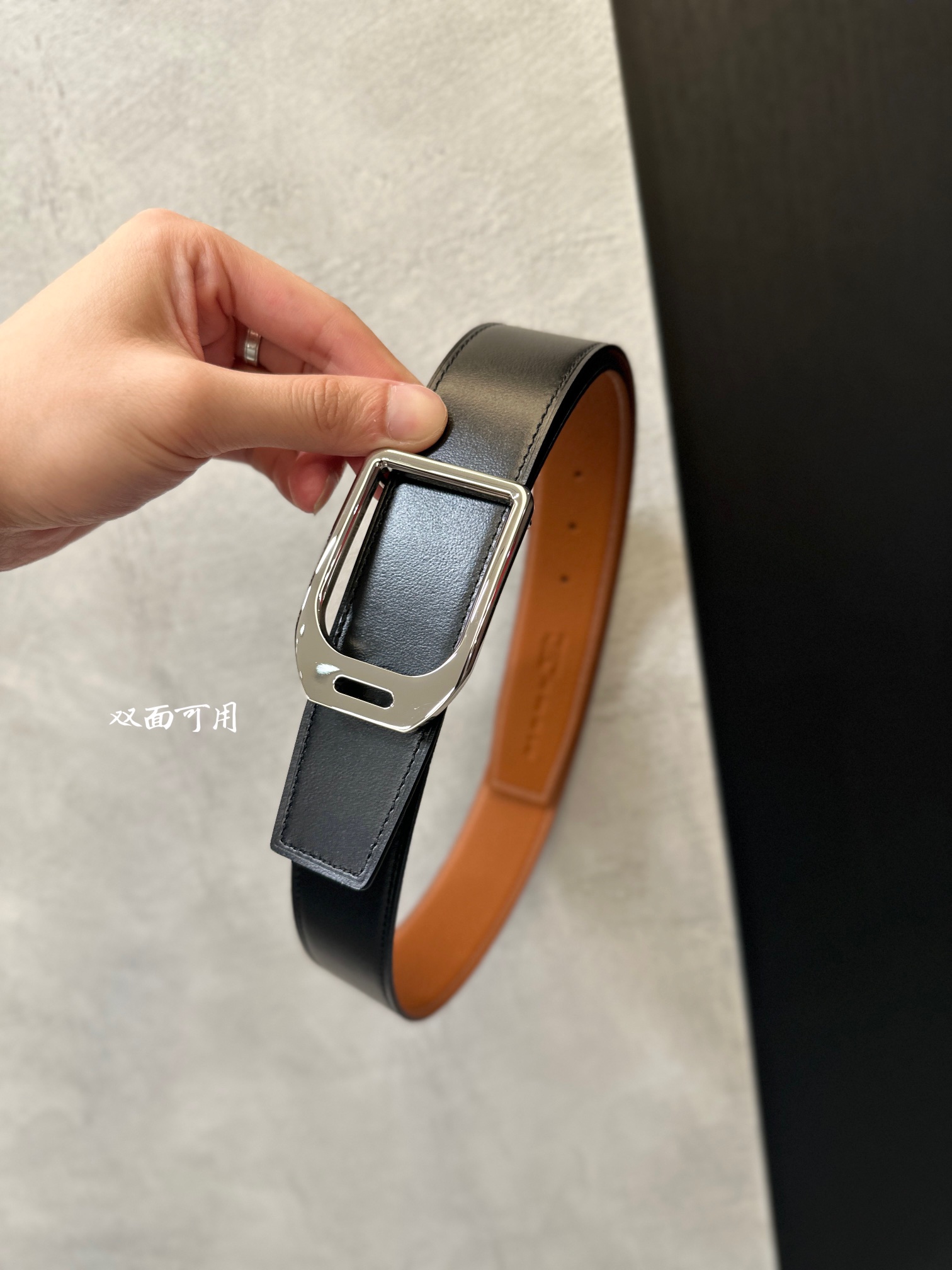 Hermès Male Basic Belt Cow Leather 38mm-s-l