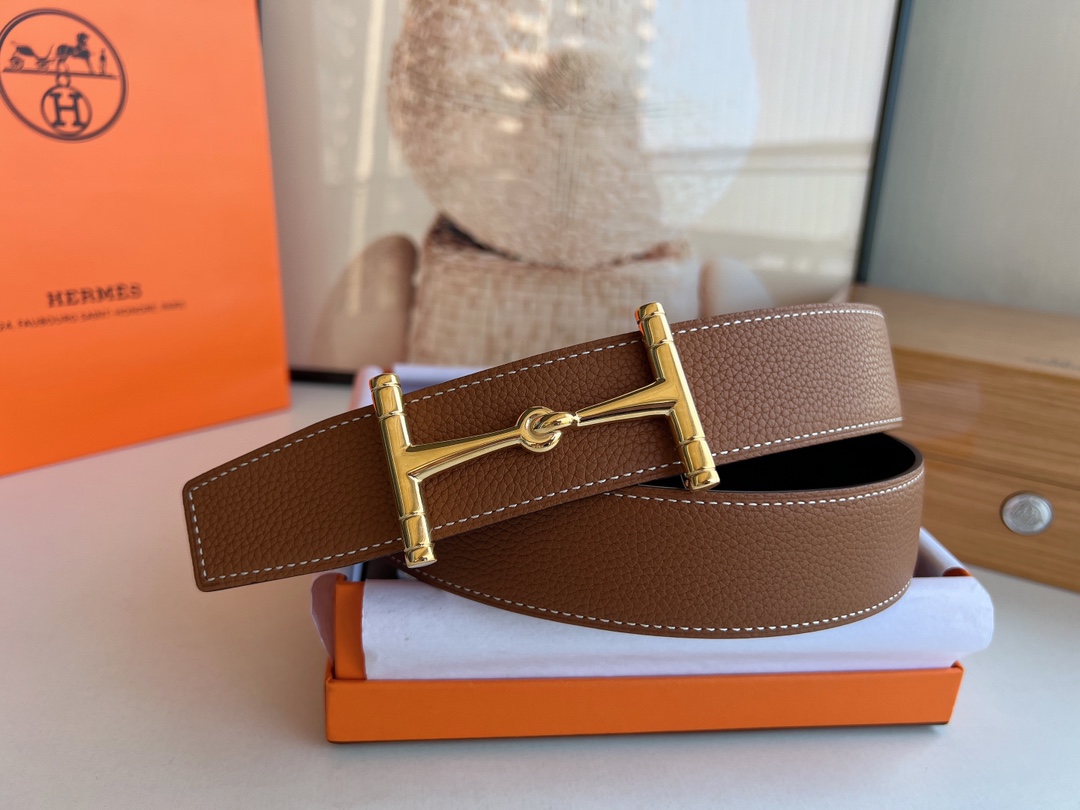 Hermès Male Basic Belt S-m