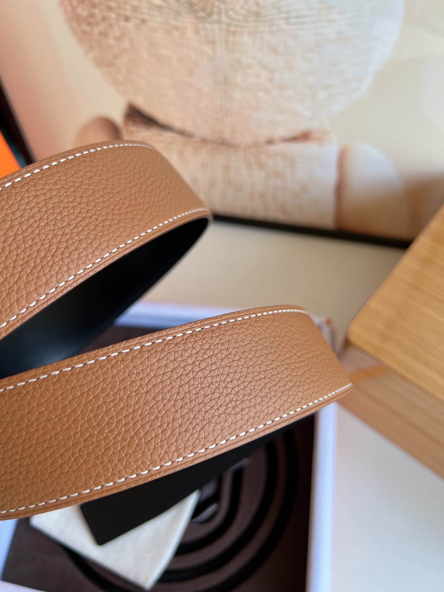 Hermès Male Basic Belt S-m