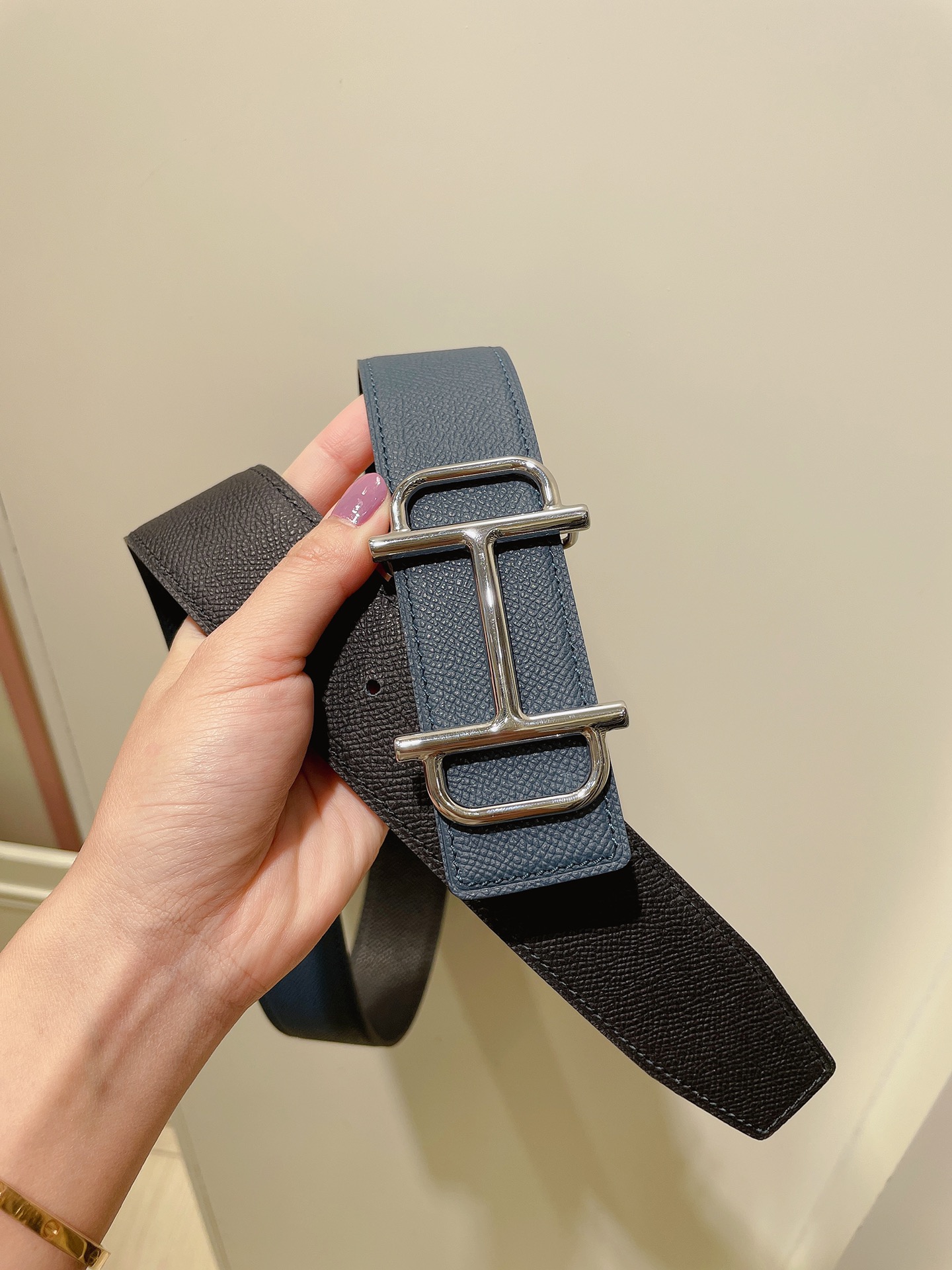 Hermès Male Basic Belt Cow Leather M