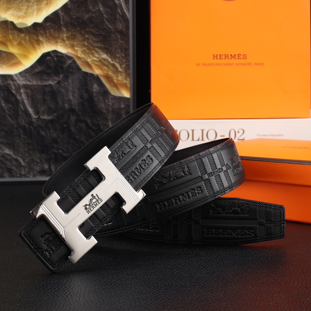 Hermès Male Basic Belt 38mm