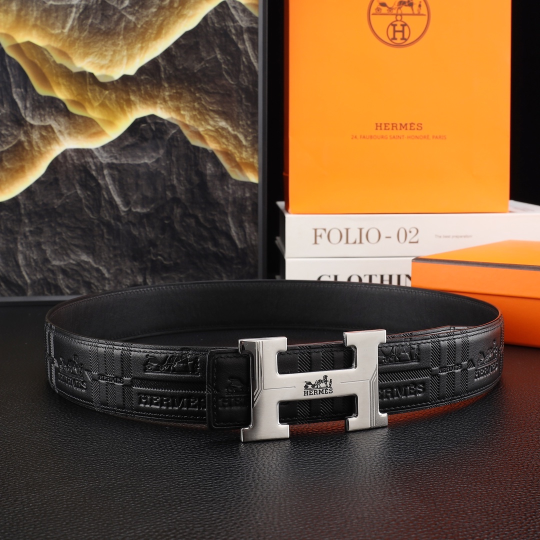 Hermès Male Basic Belt 38mm