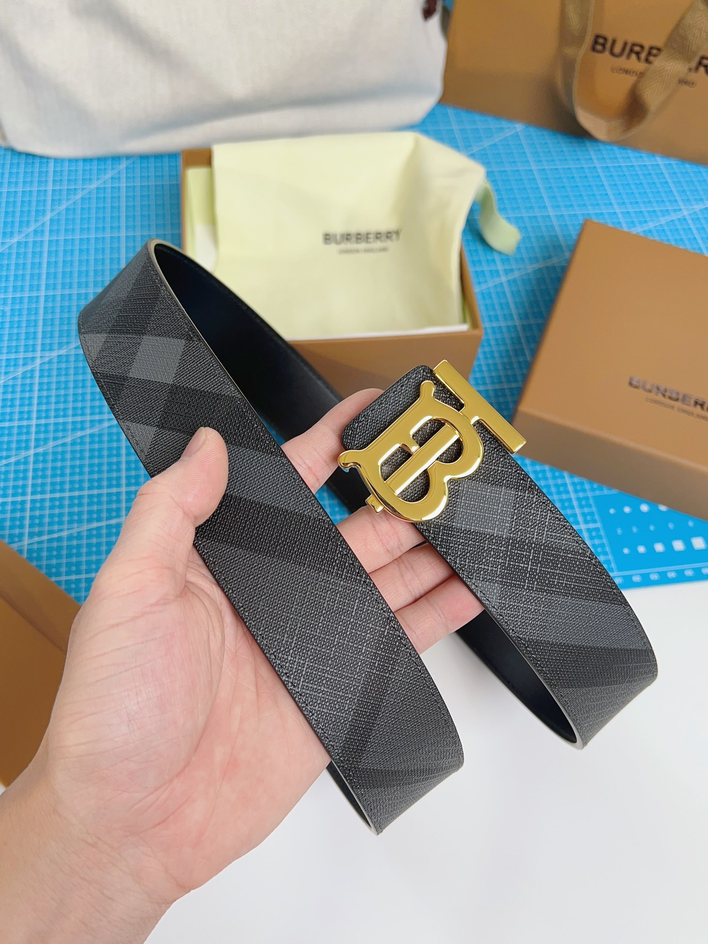 Burberry Male Basic Belt M