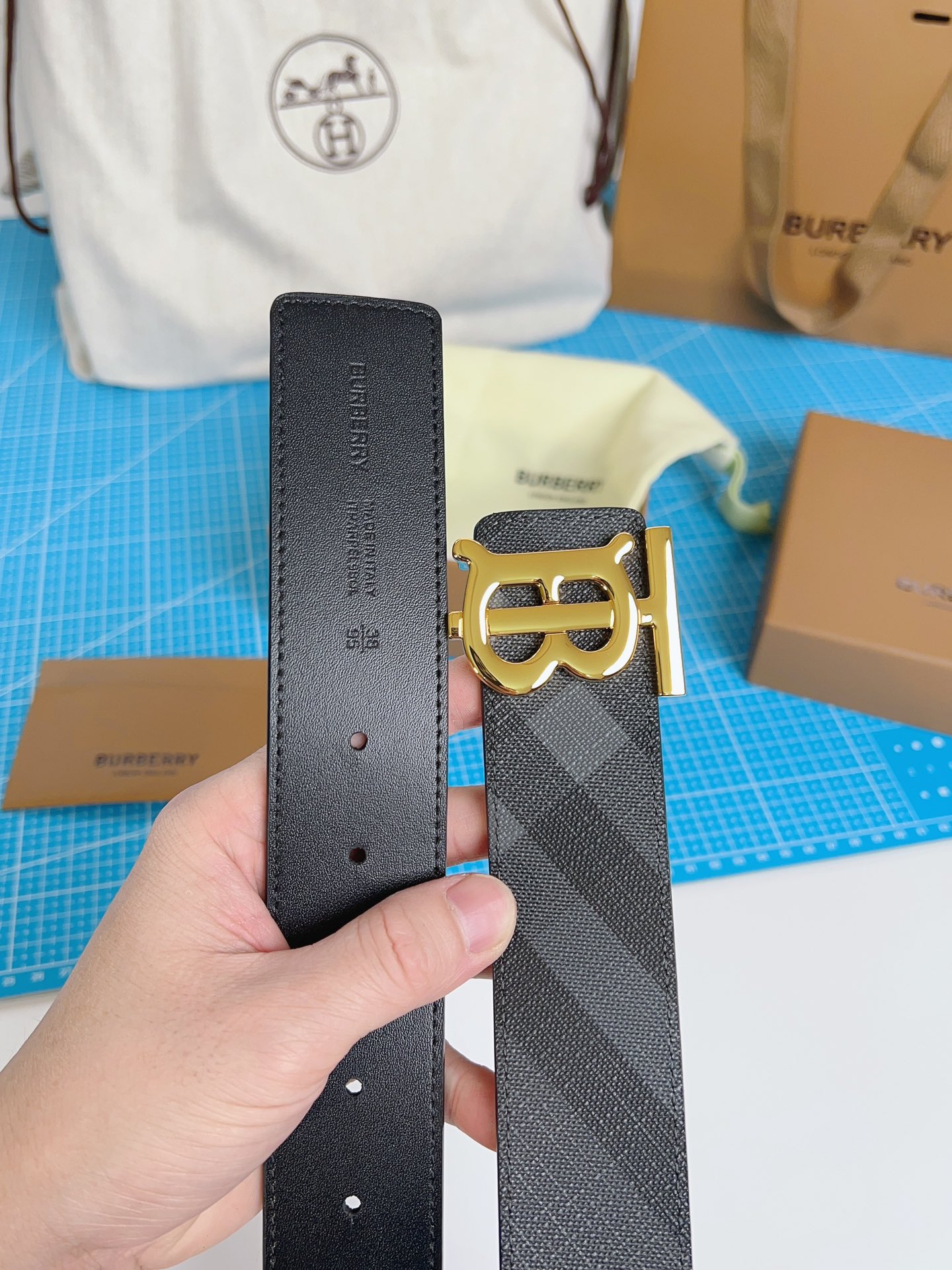 Burberry Male Basic Belt M