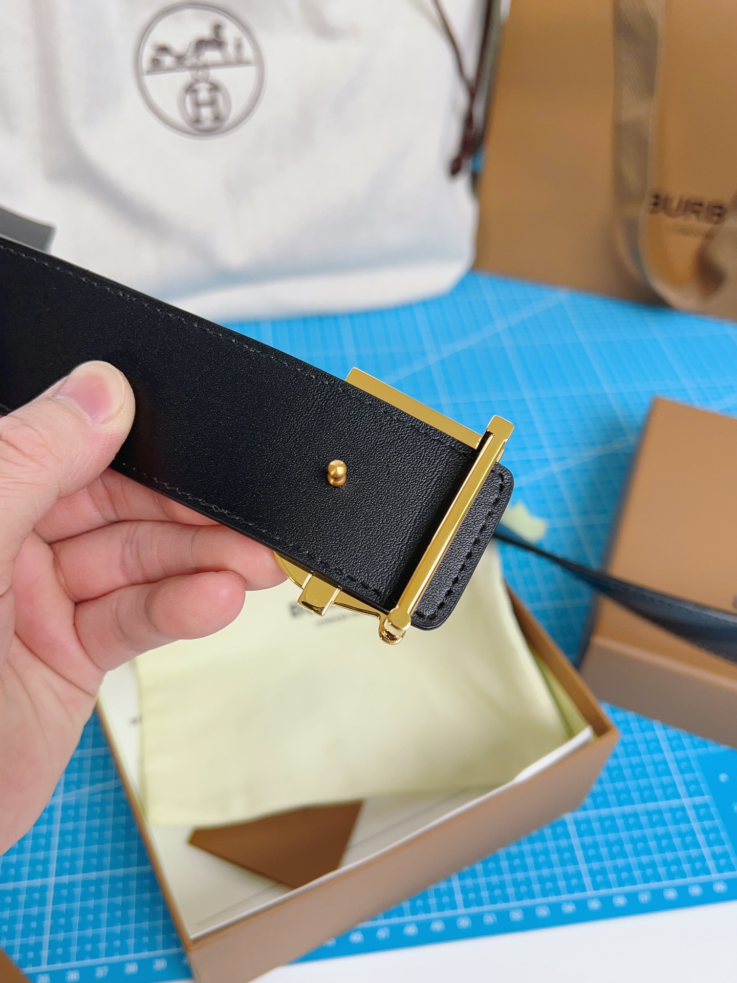 Burberry Male Basic Belt M