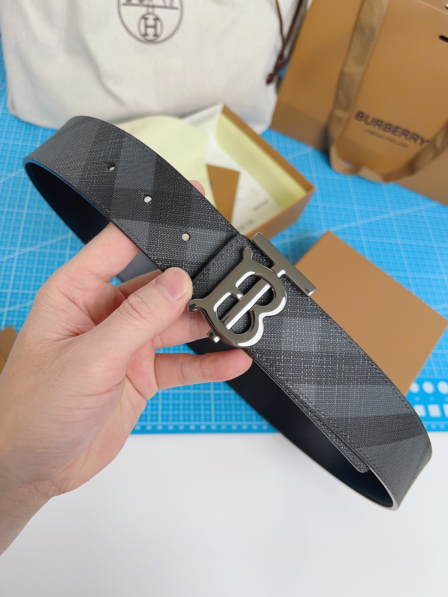 Burberry Male Basic Belt M