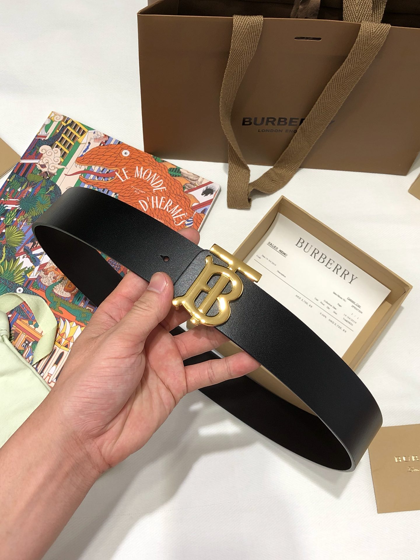 Burberry Basic Belt M