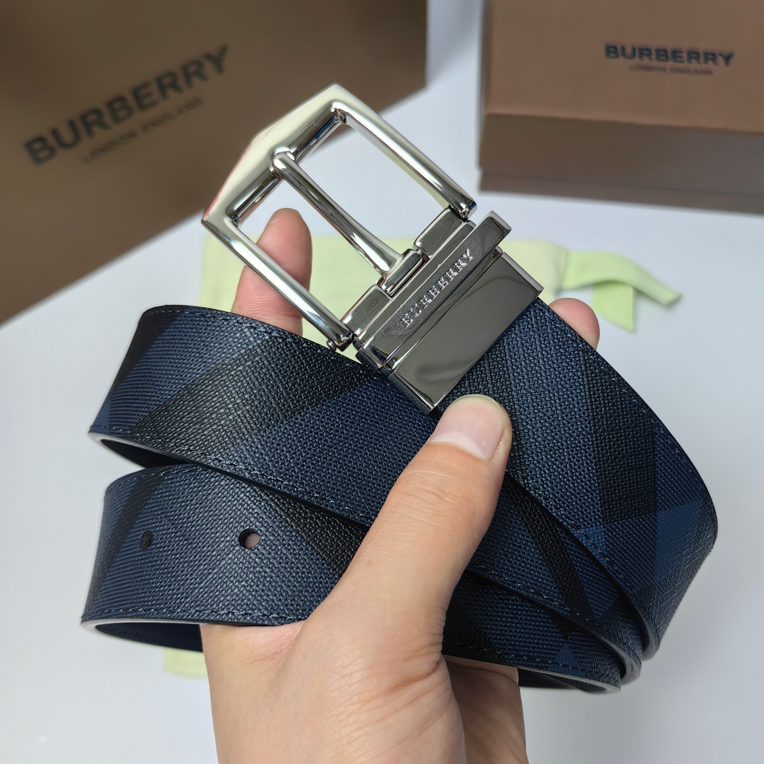 Burberry Male Basic Belt 35mm