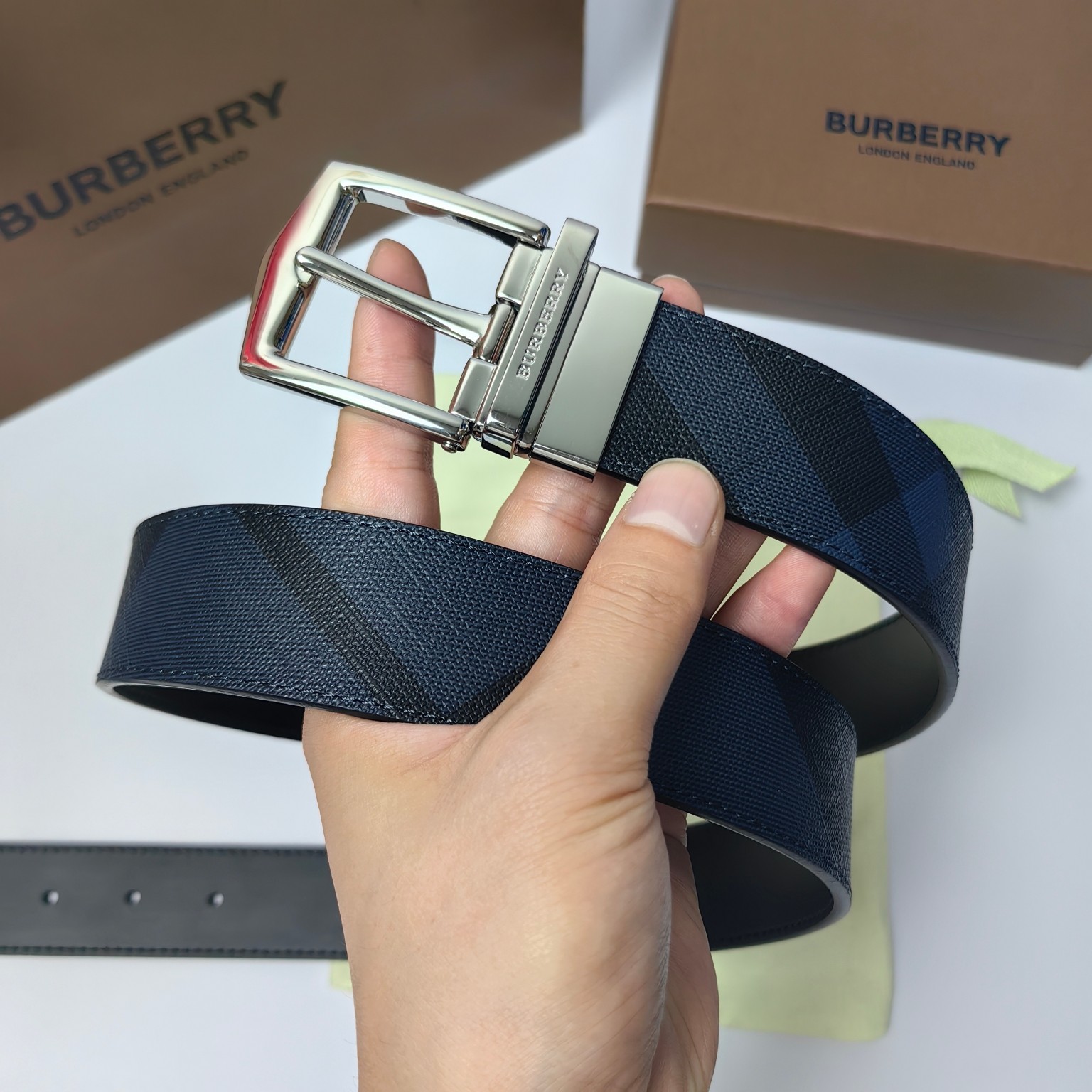 Burberry Male Basic Belt 35mm