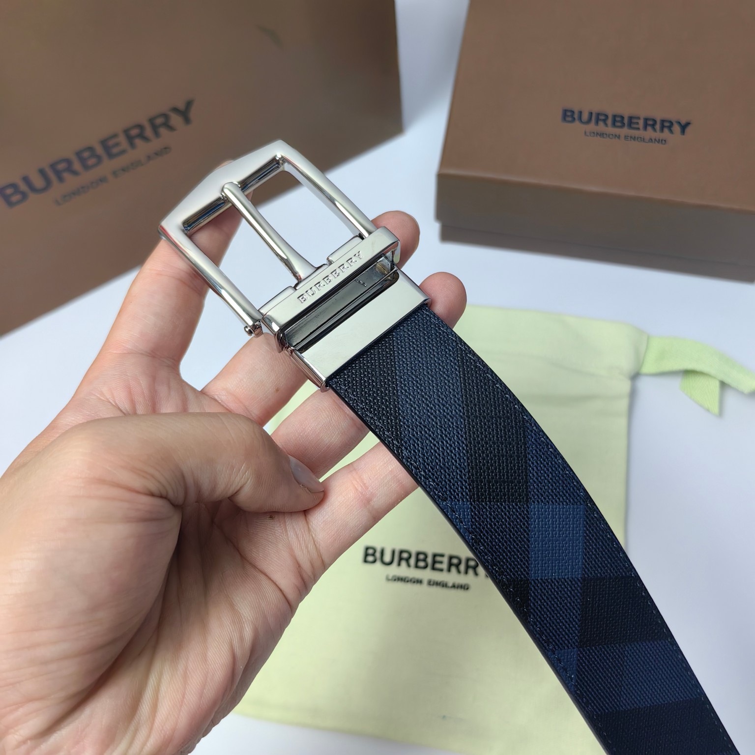 Burberry Male Basic Belt 35mm
