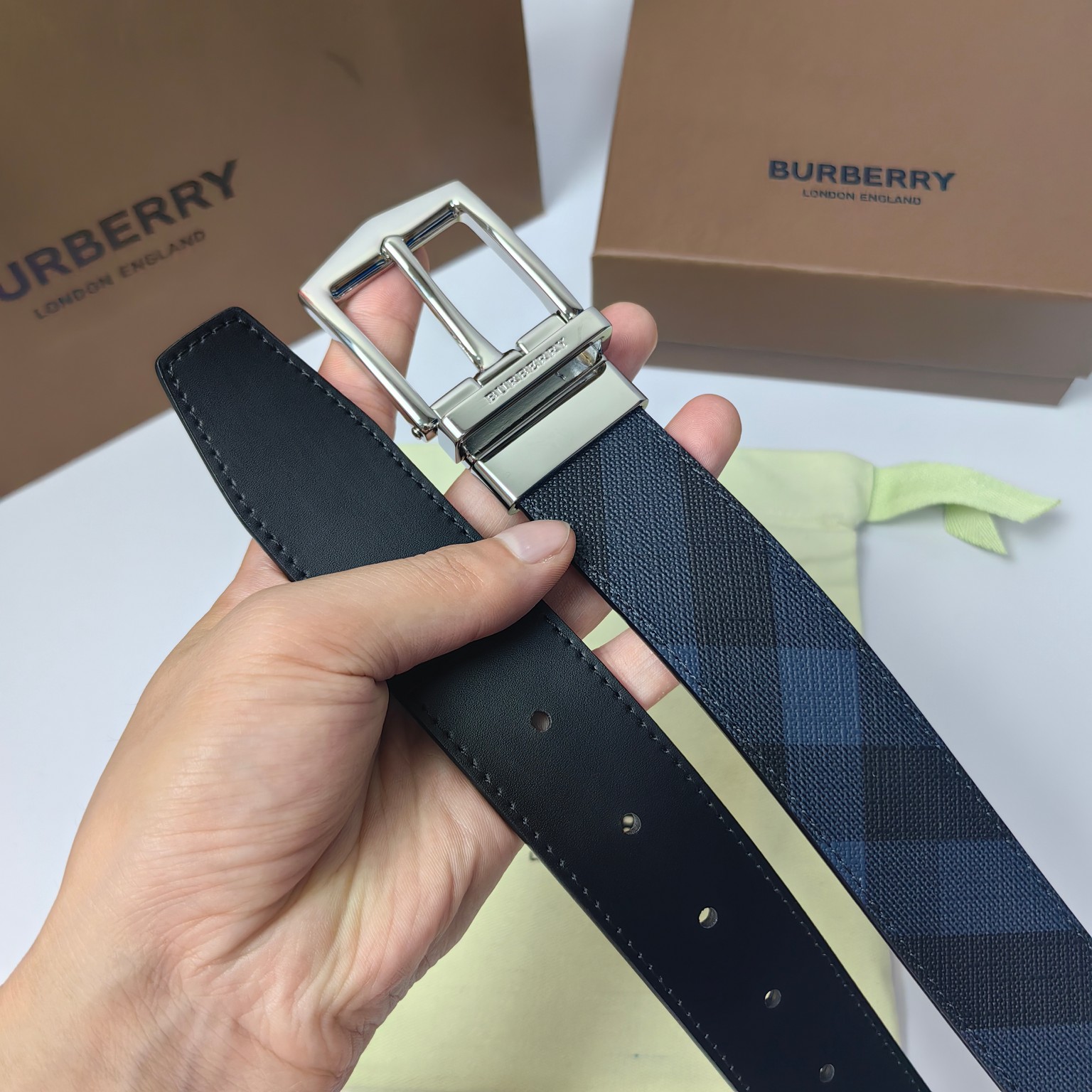 Burberry Male Basic Belt 35mm