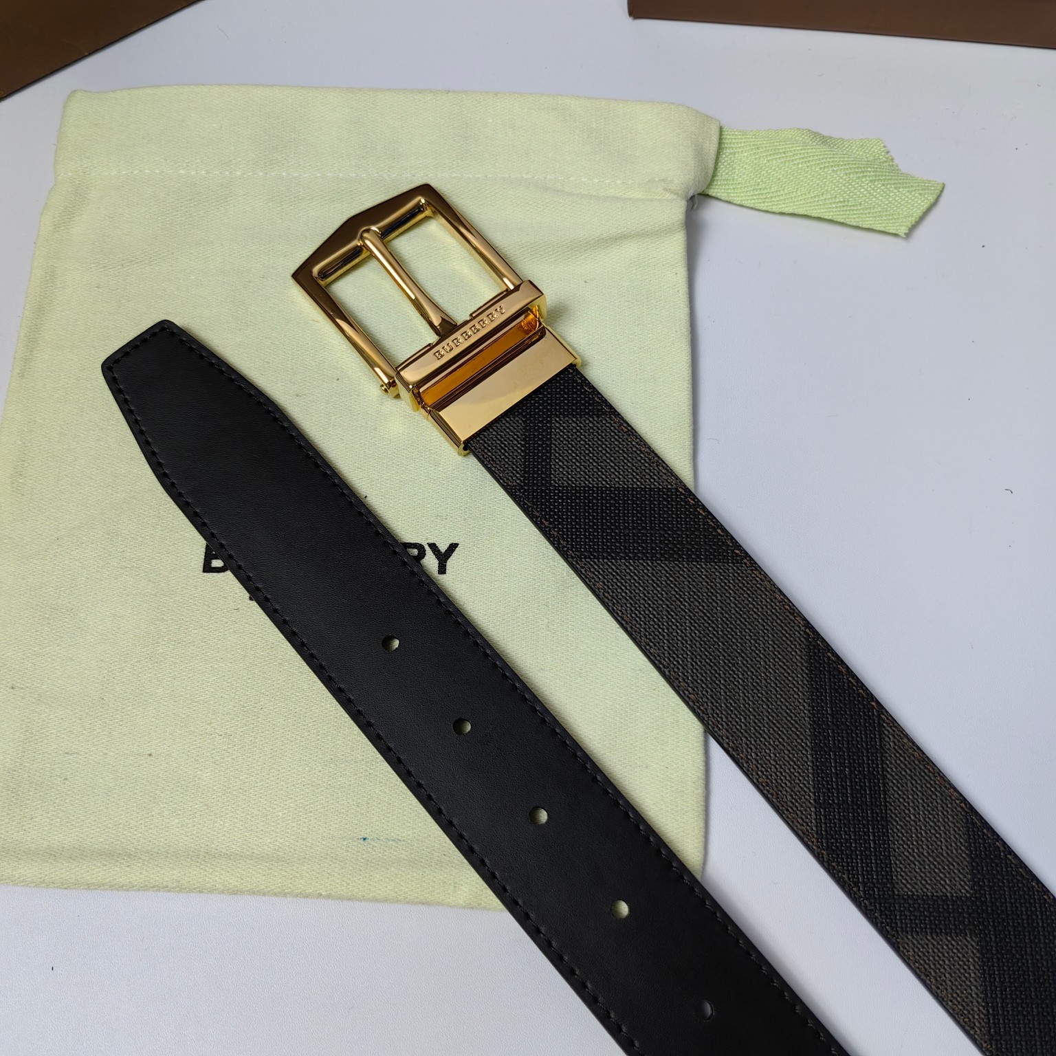Burberry Male Basic Belt 35mm