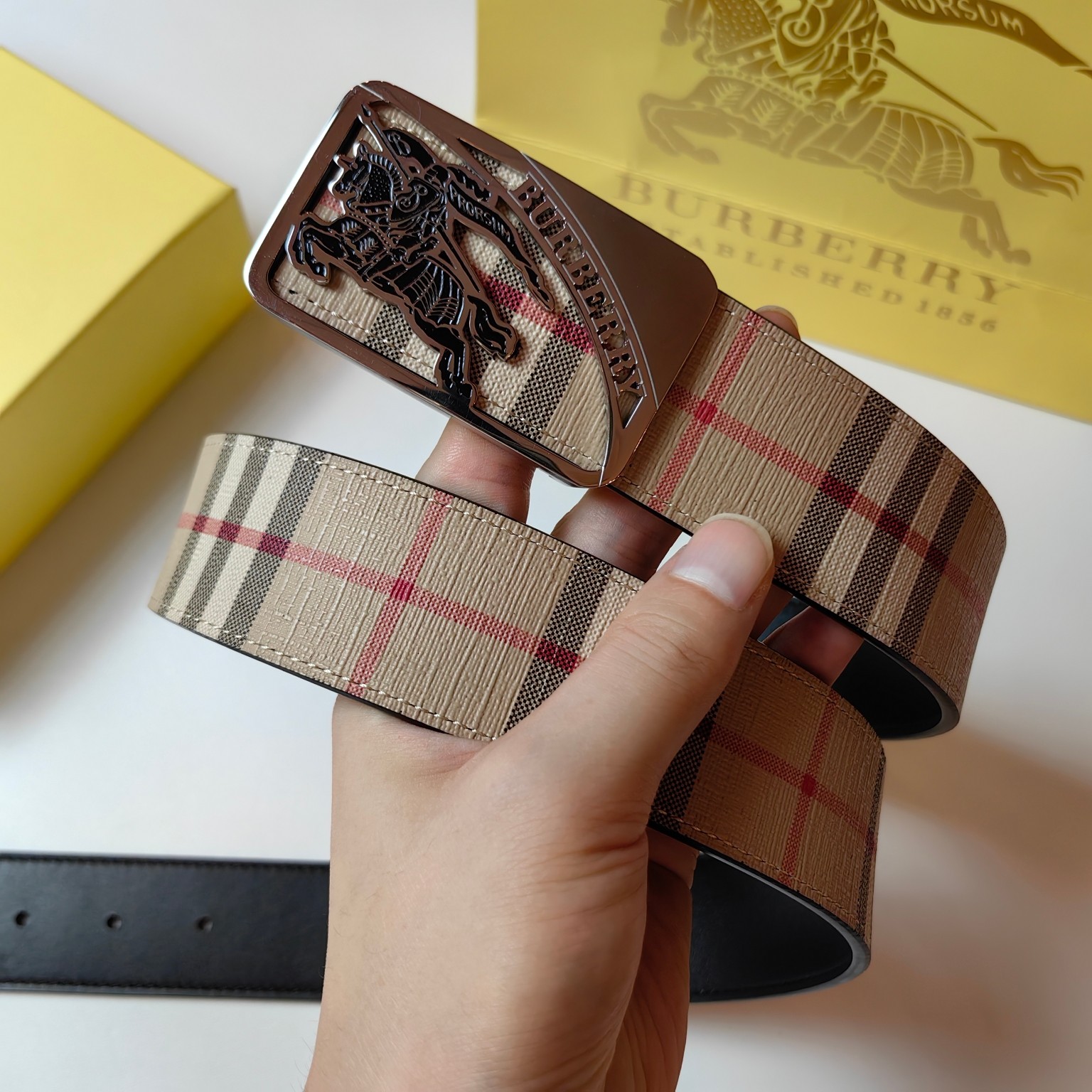 Burberry Male Basic Belt M