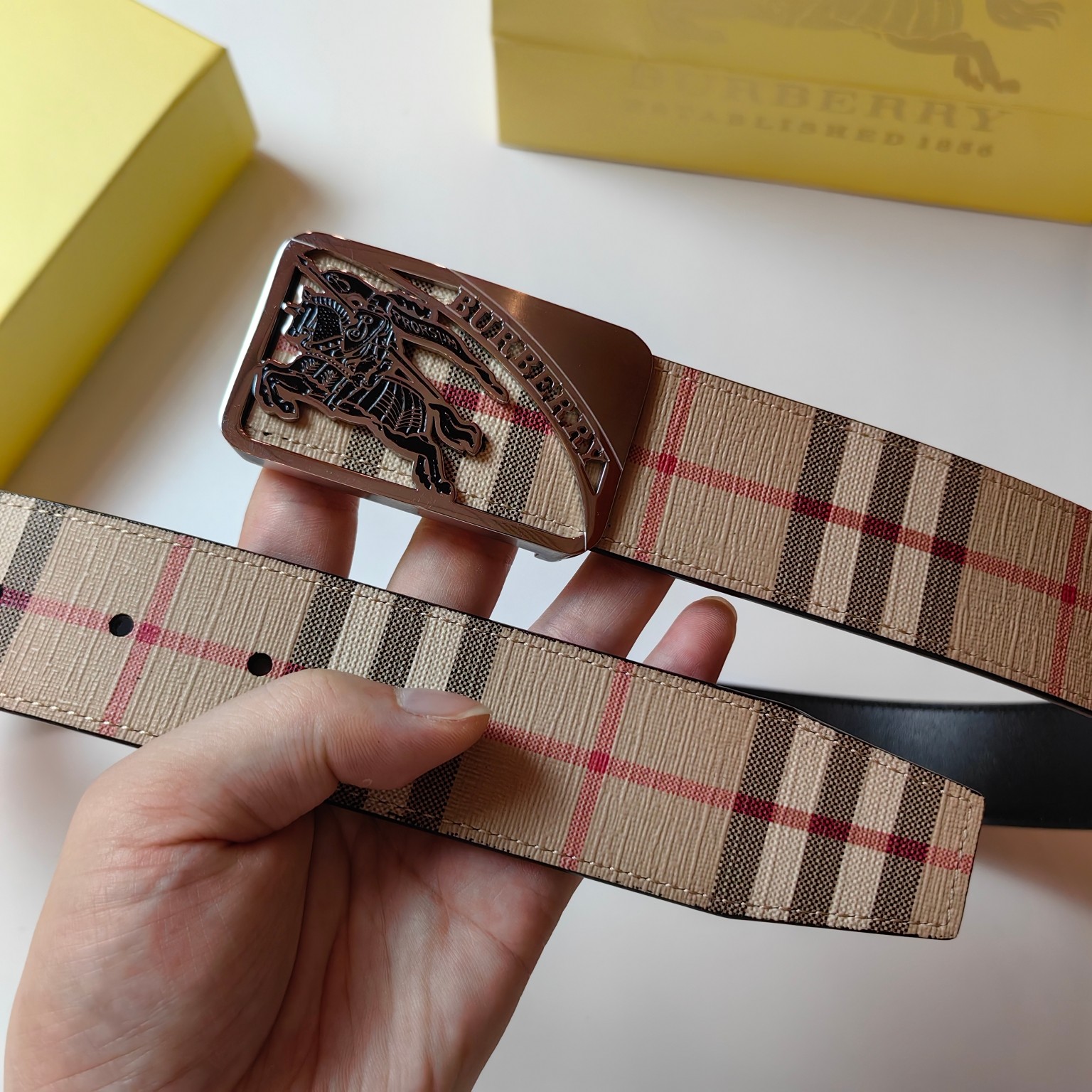 Burberry Male Basic Belt M