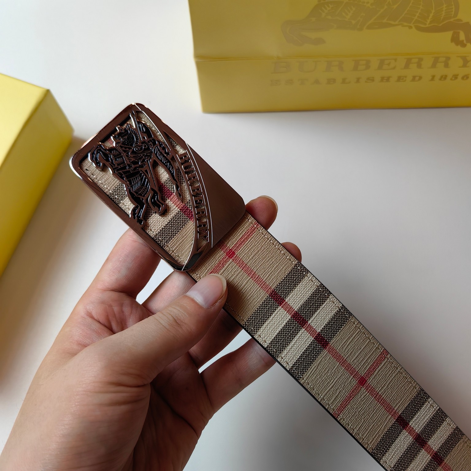 Burberry Male Basic Belt M