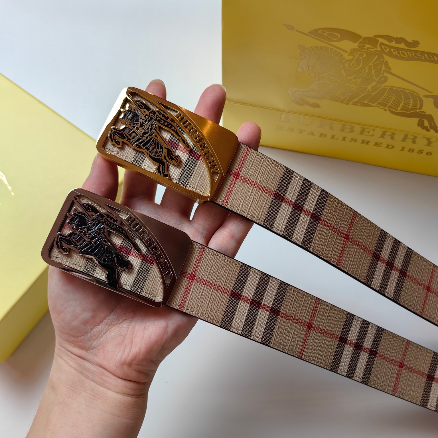 Burberry Male Basic Belt M