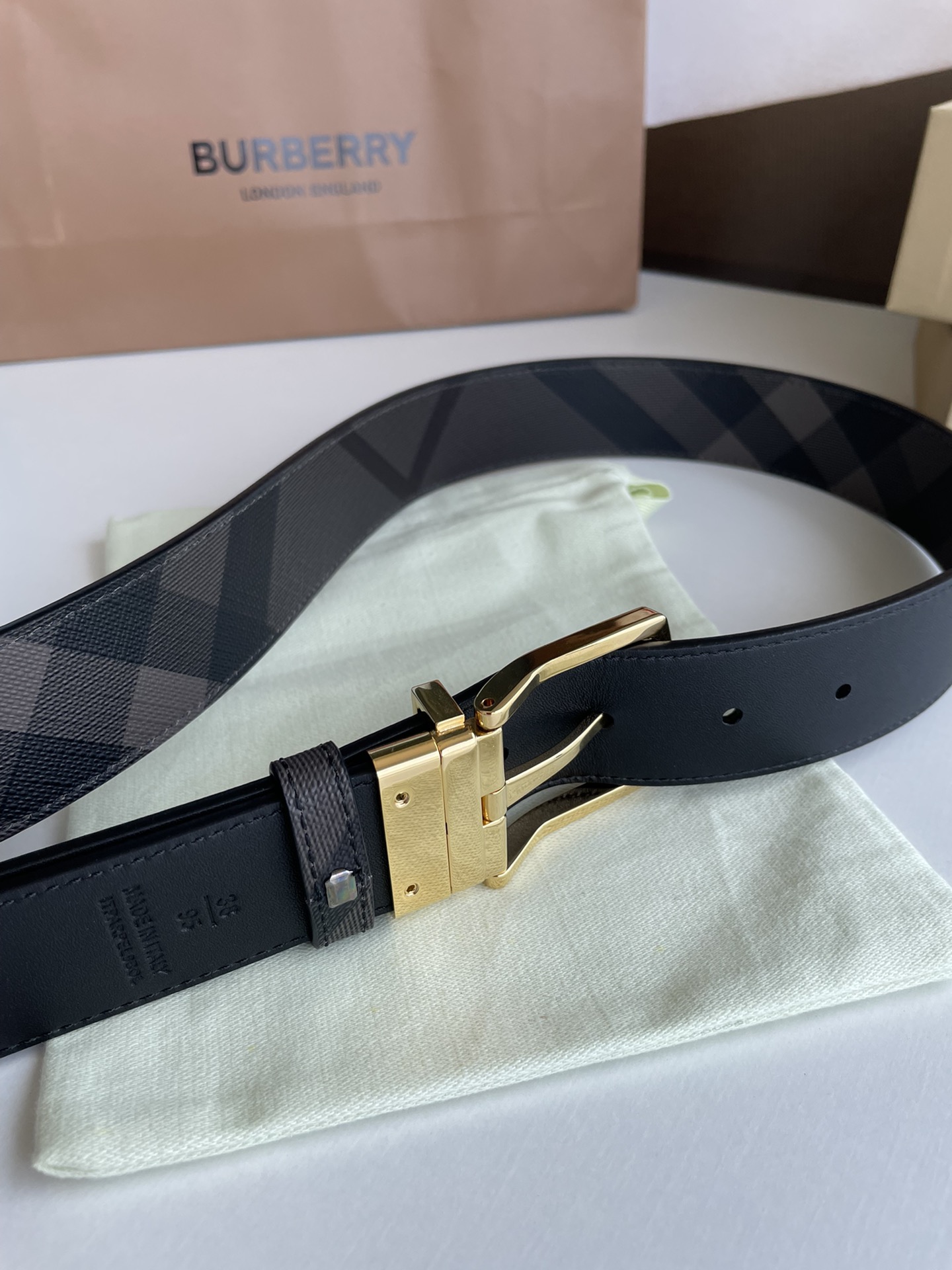 Burberry Male Basic Belt M