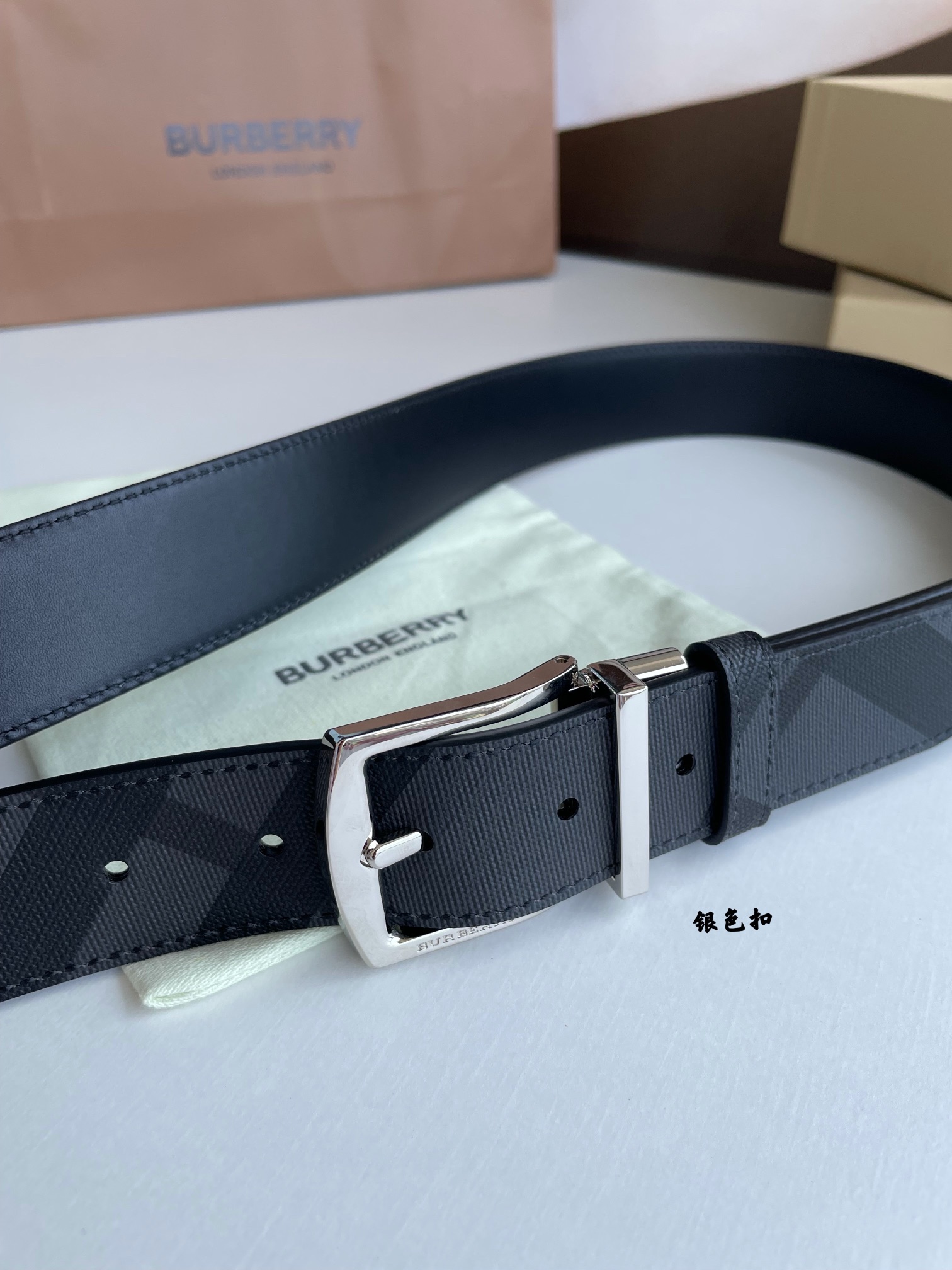 Burberry Male Basic Belt M